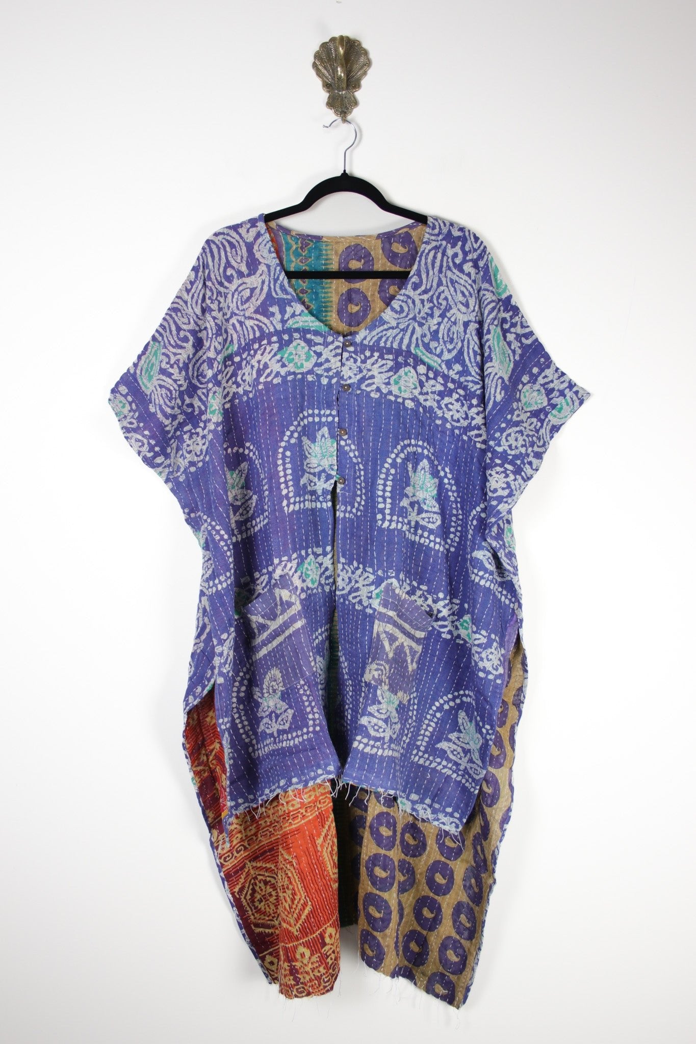 Mantra Kantha Tunic (20304) MantraTunicRenewBohemian203041 Renew Bohemian Pty Ltd