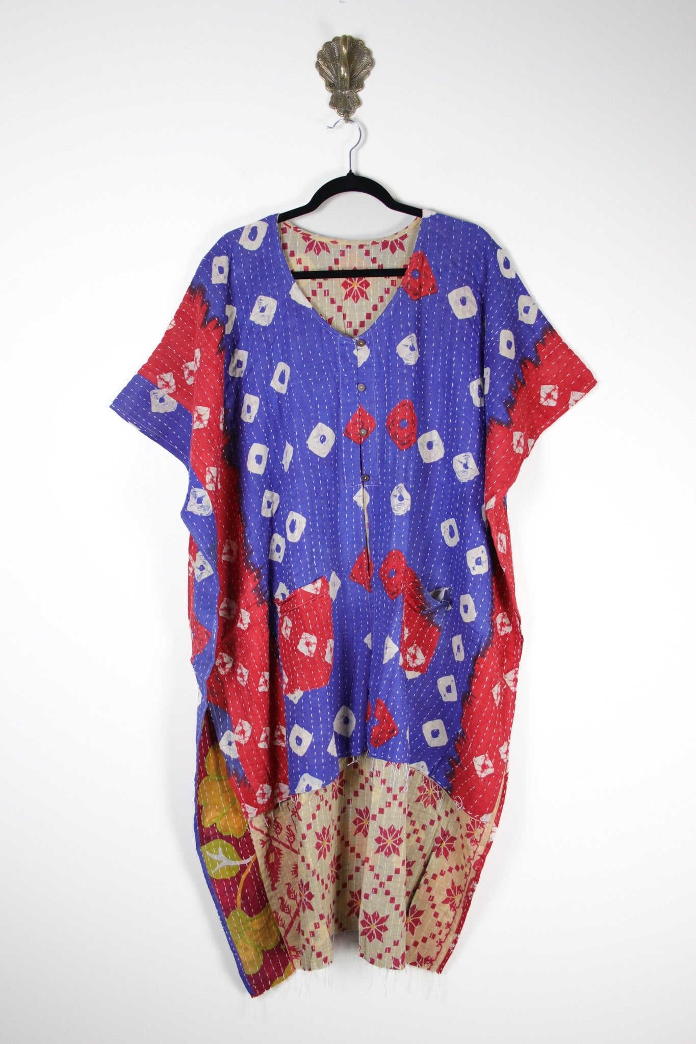 Mantra Kantha Tunic (20311) MantraTunicRenewBohemian203111 Renew Bohemian Pty Ltd