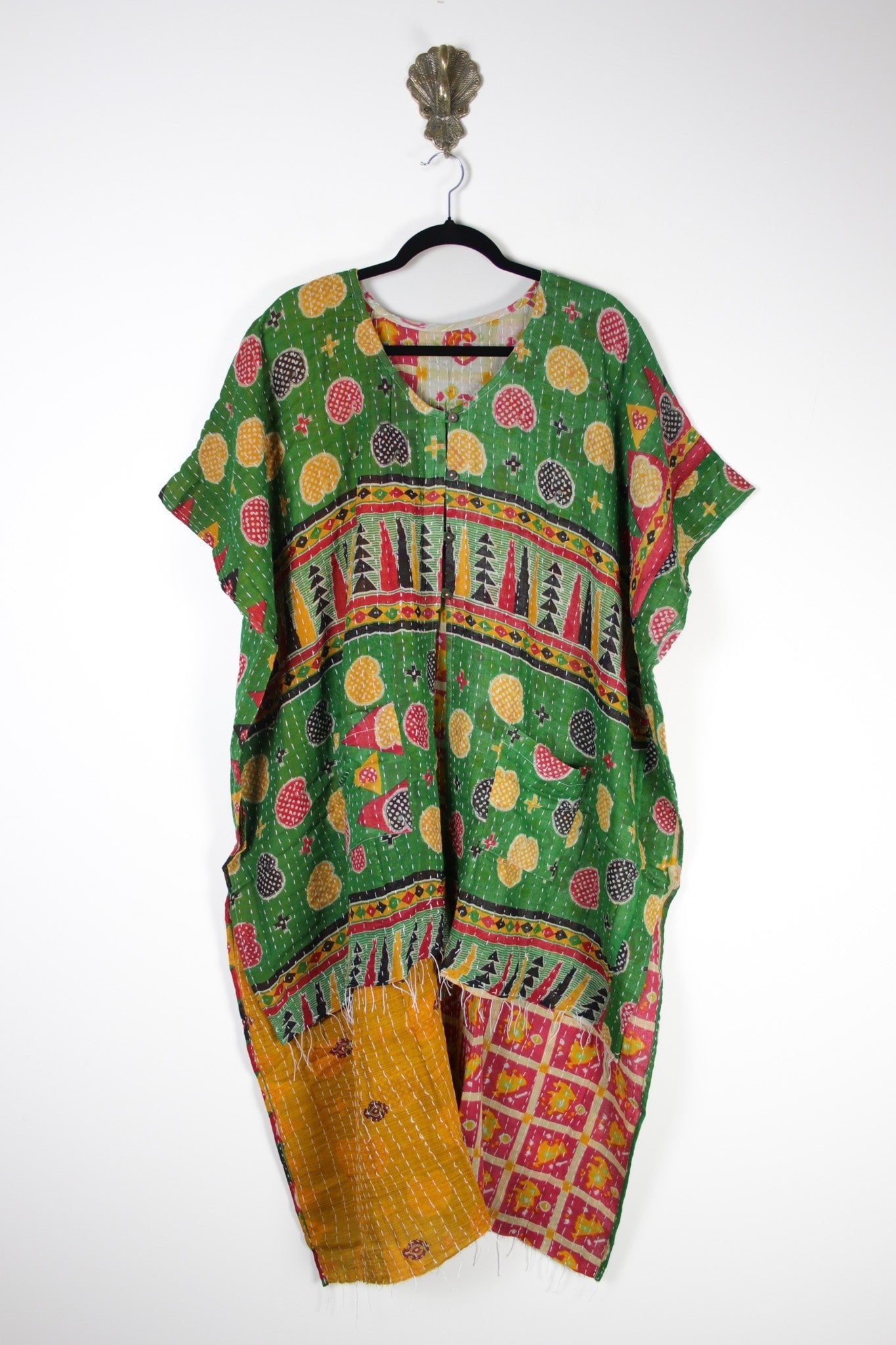 Mantra Kantha Tunic (20313) MantraTunicRenewBohemian203131 Renew Bohemian Pty Ltd