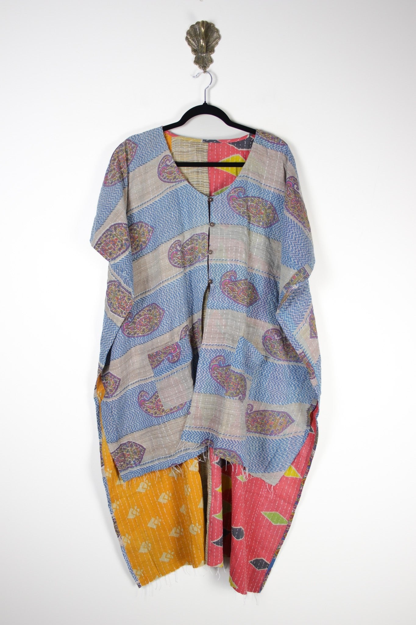 Mantra Kantha Tunic (20318) MantraTunicRenewBohemian203181 Renew Bohemian Pty Ltd