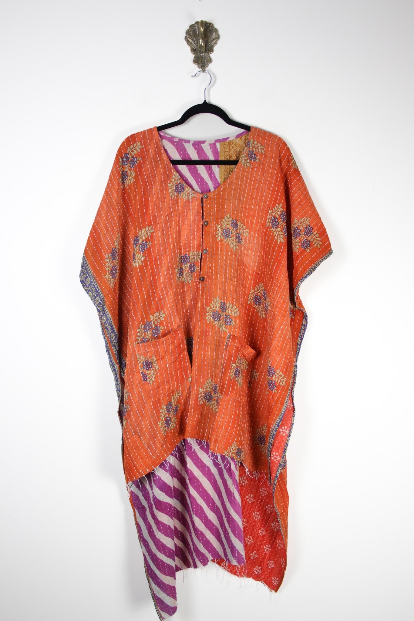 Mantra Kantha Tunic (20327) MantraTunicRenewBohemian203271 Renew Bohemian Pty Ltd