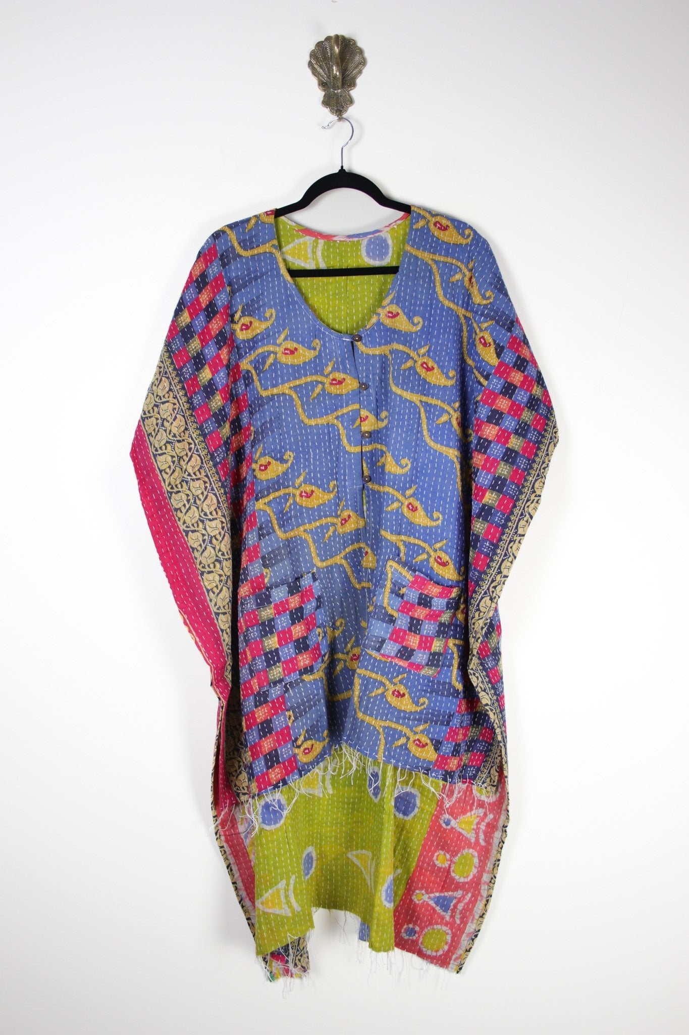 Mantra Kantha Tunic (20335) MantraTunicRenewBohemian203351 Renew Bohemian Pty Ltd