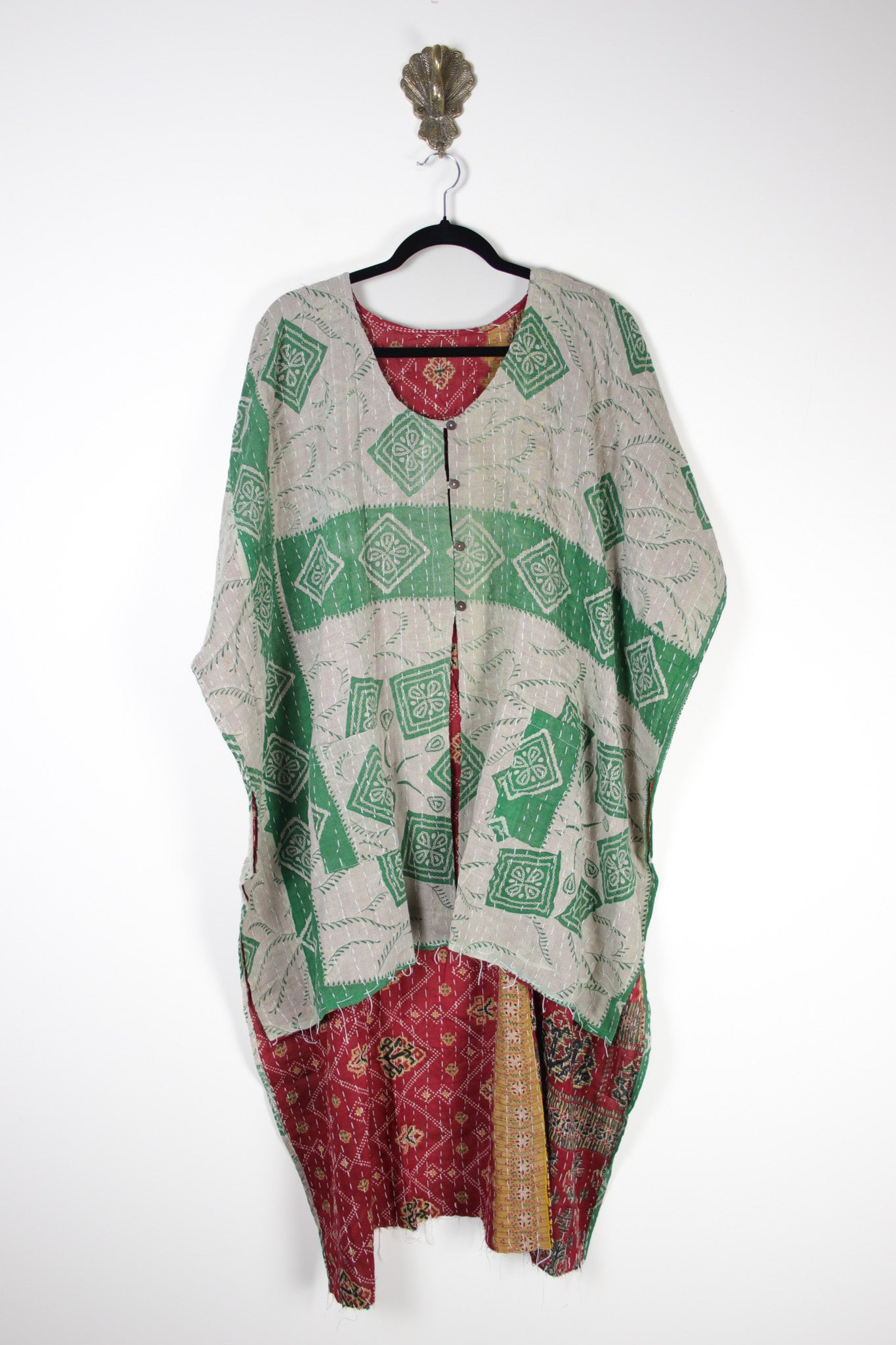 Mantra Kantha Tunic (20337) MantraTunicRenewBohemian203371 Renew Bohemian Pty Ltd