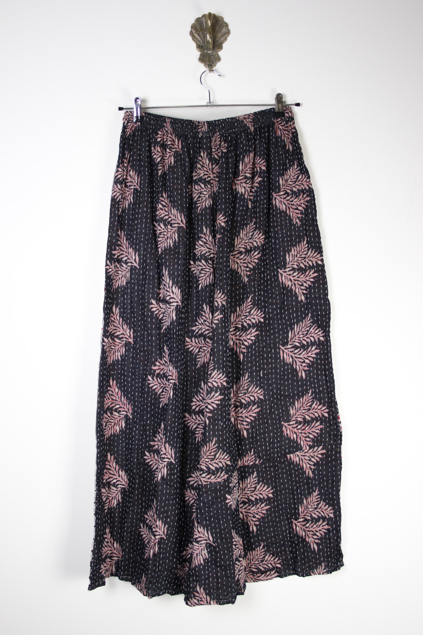 Kantha Palazzo Pants L (20873) PalazzoPantsLRenewBohemian208732 Renew Bohemian Pty Ltd