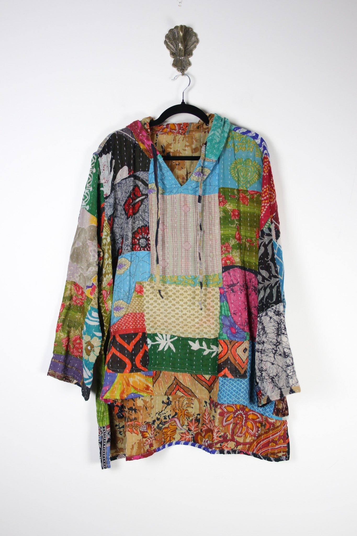 Patchwork Homebody Hoodie 3XL (20178) PatchworkHomebodyHoodie3XLRenewBohemian201781 Renew Bohemian Pty Ltd