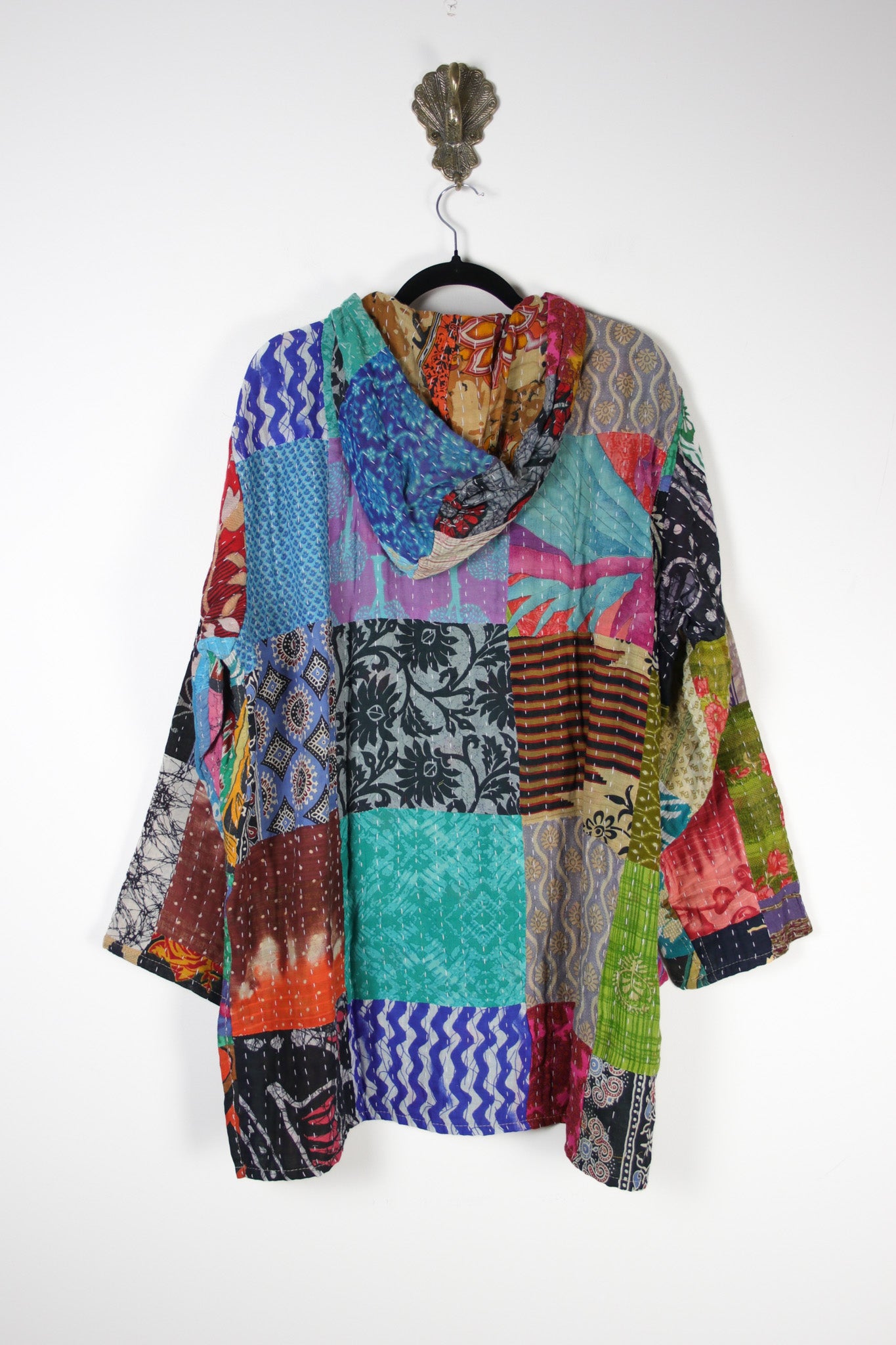 Patchwork Homebody Hoodie 3XL (20178) PatchworkHomebodyHoodie3XLRenewBohemian201782 Renew Bohemian Pty Ltd