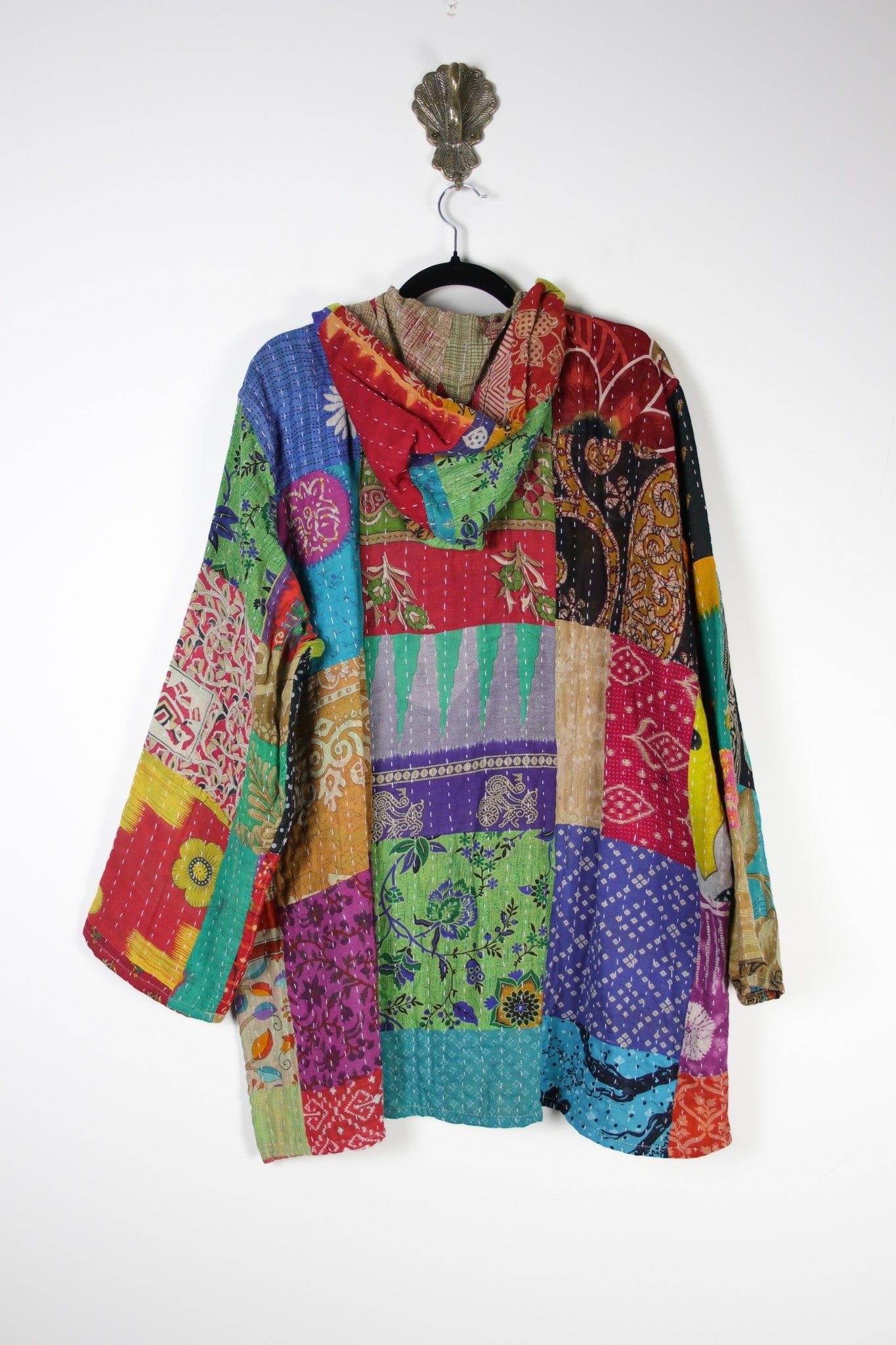 Patchwork Homebody Hoodie 3XL (20181) PatchworkHomebodyHoodie3XLRenewBohemian201812 Renew Bohemian Pty Ltd