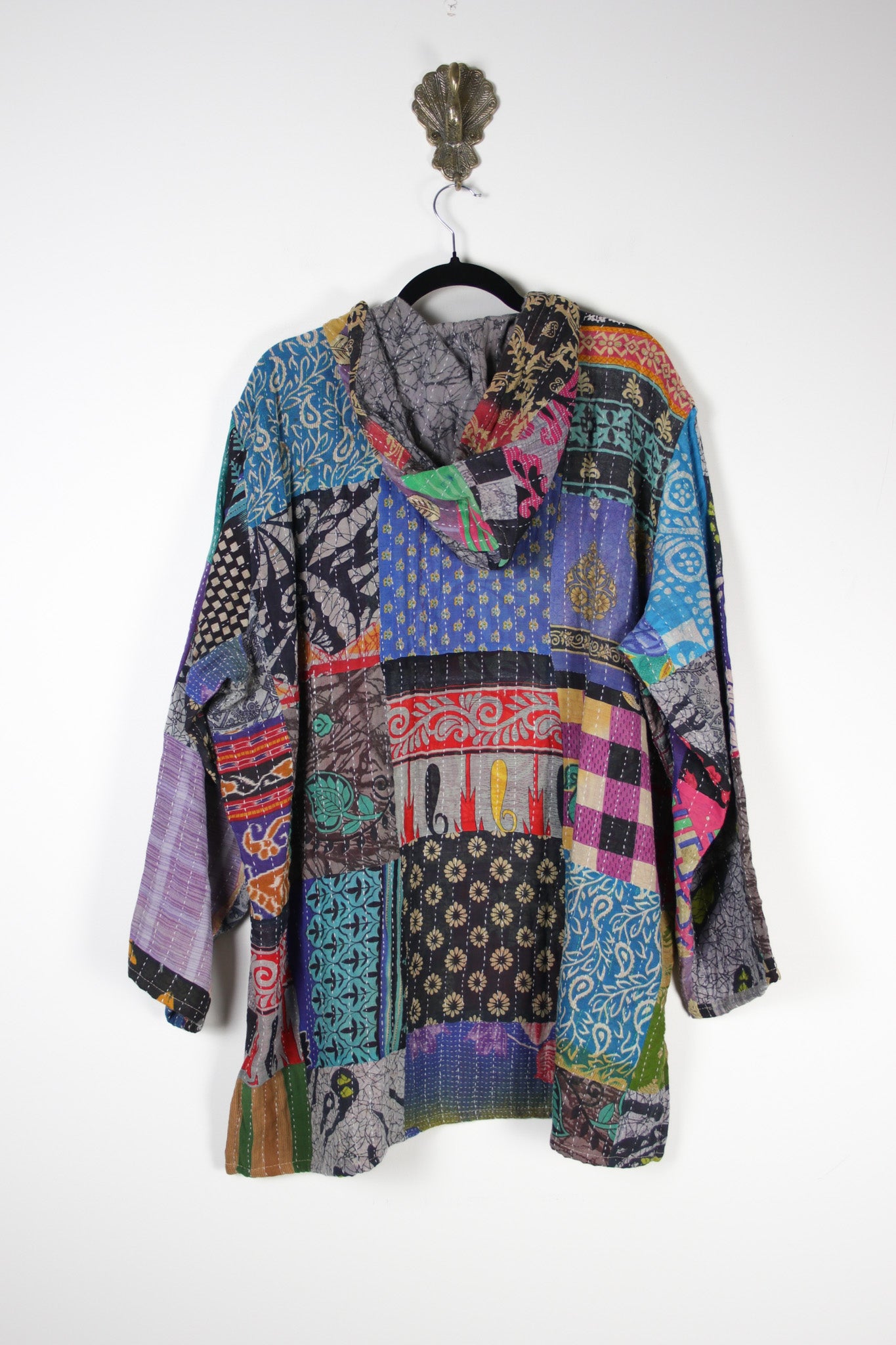 Patchwork Homebody Hoodie 3XL (20182) PatchworkHomebodyHoodie3XLRenewBohemian201822 Renew Bohemian Pty Ltd