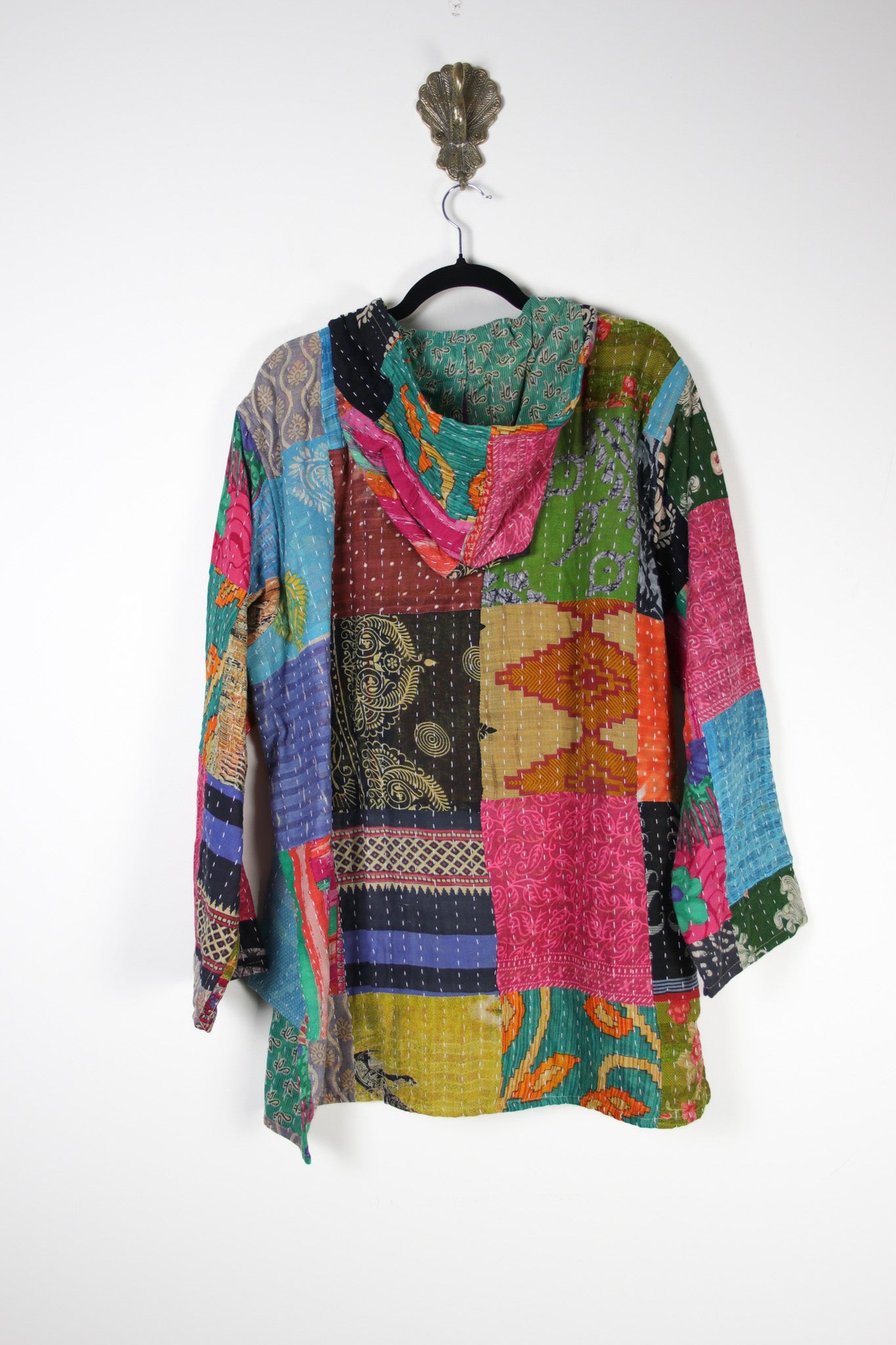 Patchwork Homebody Hoodie L (20134) PatchworkHomebodyHoodieLRenewBohemian201342 Renew Bohemian Pty Ltd