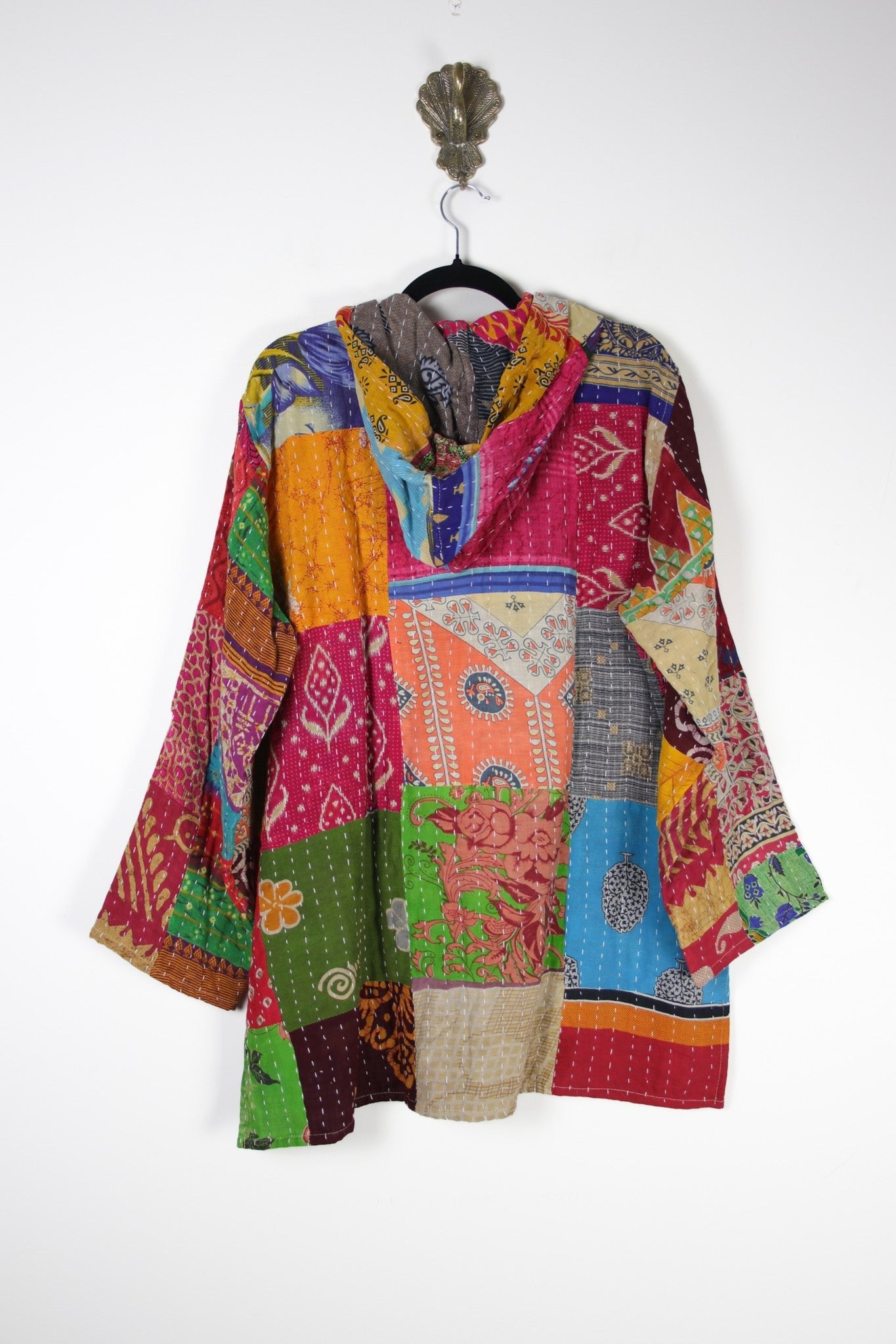 Patchwork Homebody Hoodie L (20135) PatchworkHomebodyHoodieLRenewBohemian201352 Renew Bohemian Pty Ltd