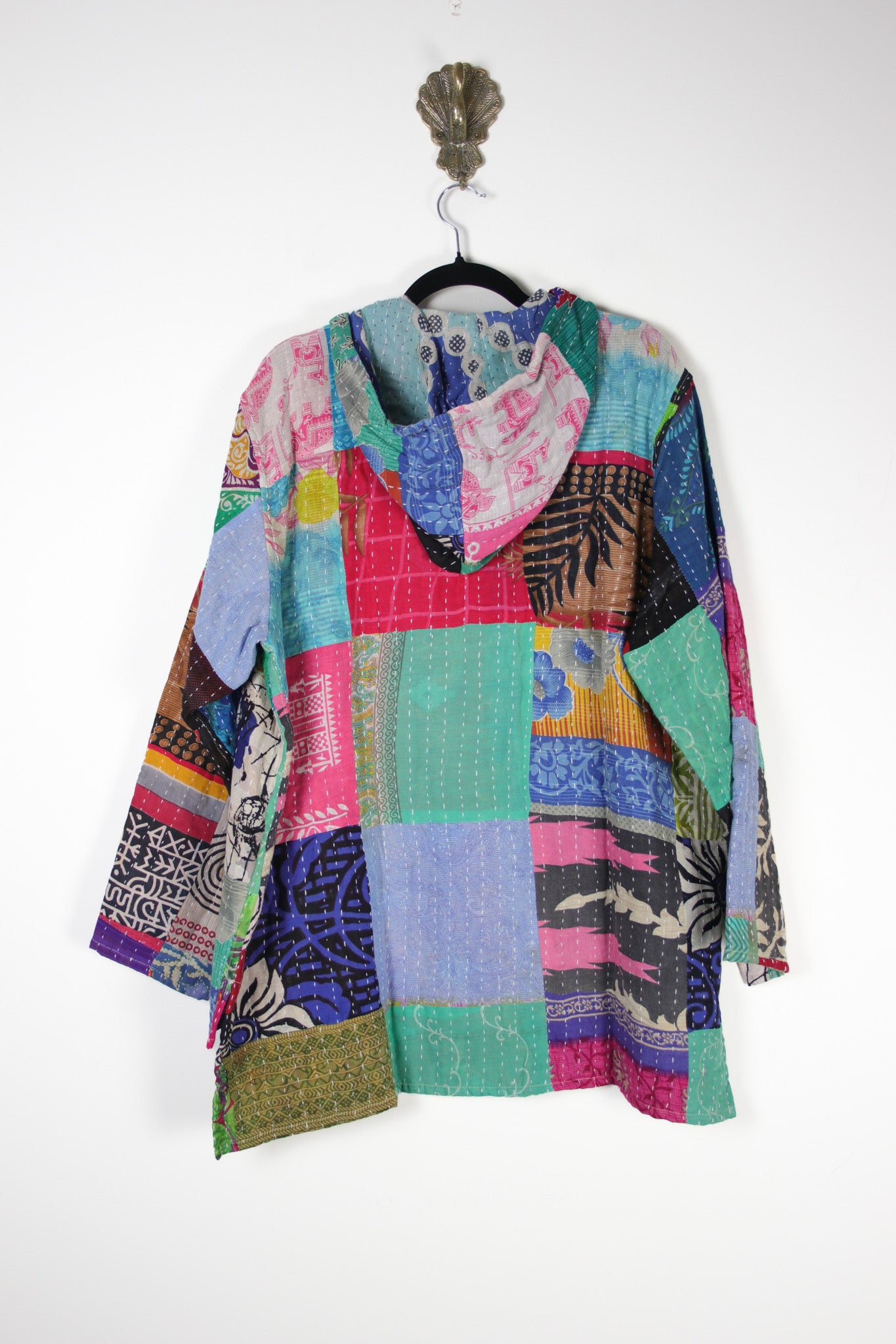 Patchwork Homebody Hoodie L (20136) PatchworkHomebodyHoodieLRenewBohemian201362 Renew Bohemian Pty Ltd