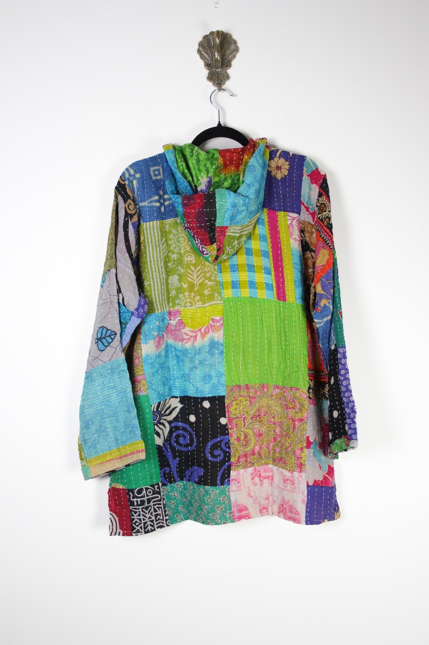 Patchwork Homebody Hoodie S (20107) PatchworkHomebodyHoodieSRenewBohemian201072 Renew Bohemian Pty Ltd