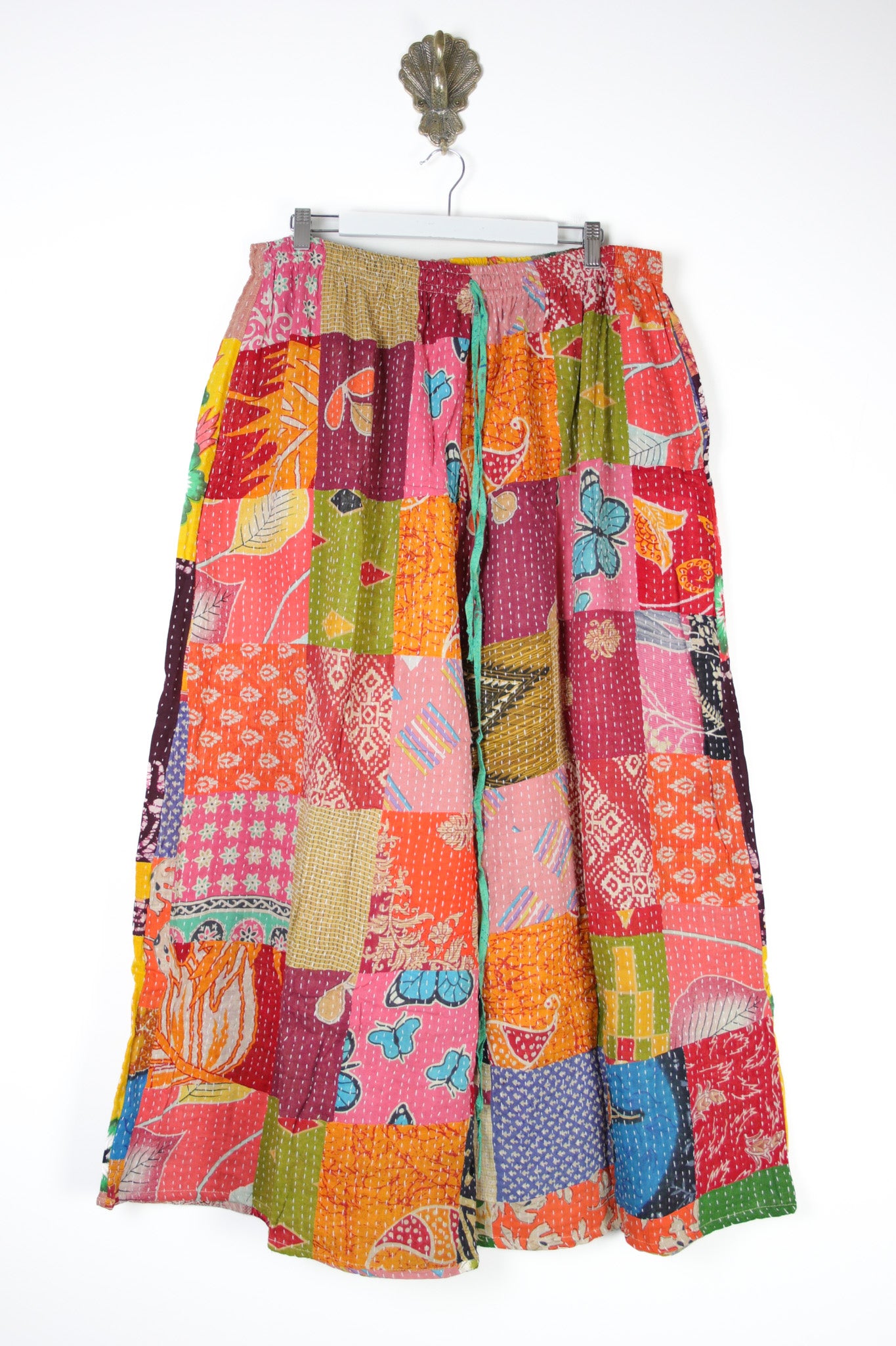 Patchwork Palazzo Pants 3XL (14655)