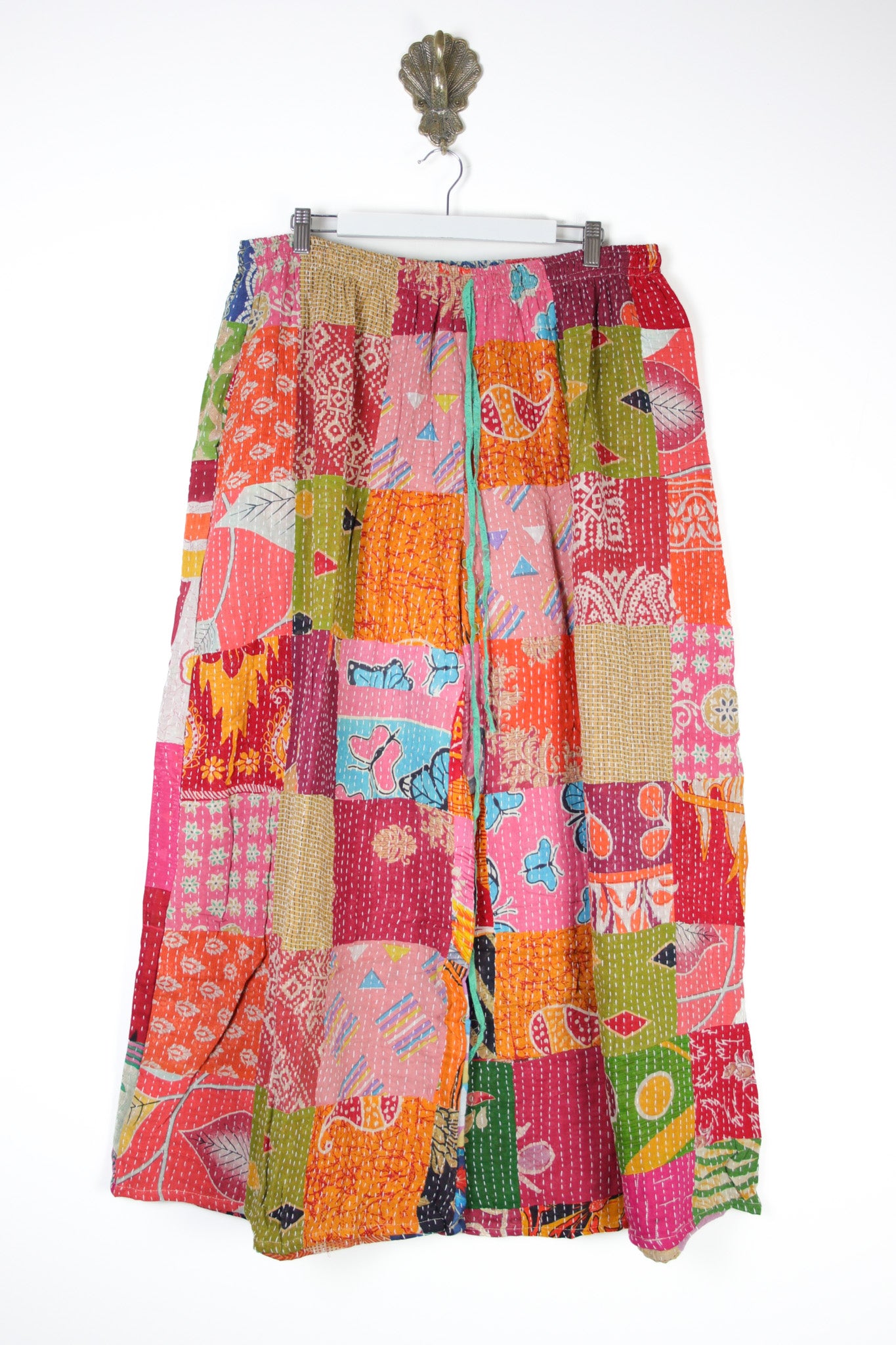 Patchwork Palazzo Pants 3XL (14657)