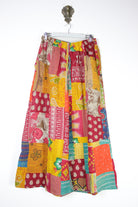 Patchwork Palazzo Pants L (14684)