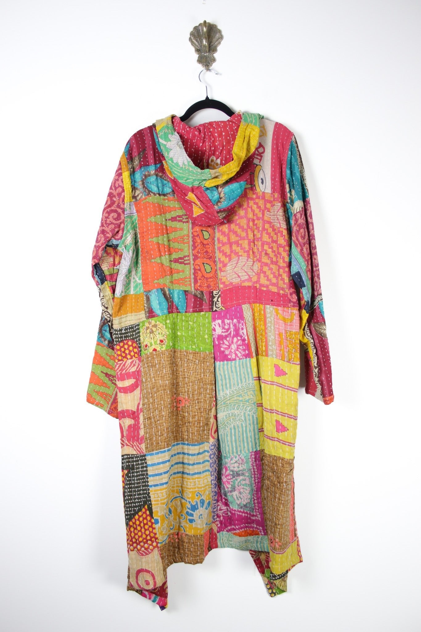 Patchwork Pixie Coat 2XL (19986) PixieCoat2_3XLRenewBohemian199862 Renew Bohemian Pty Ltd