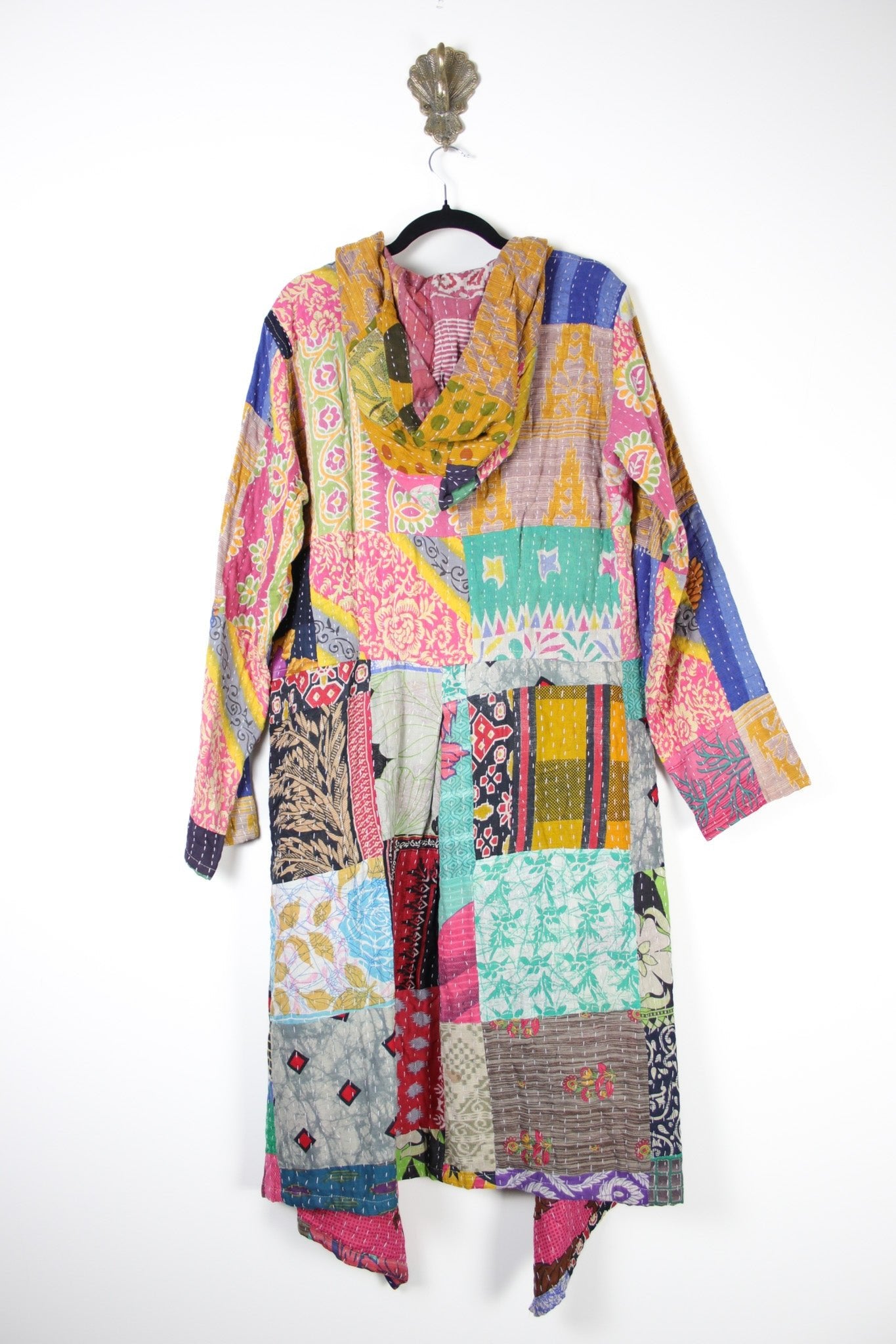 Patchwork Pixie Coat L/XL (19974) PixieCoatL_XLRenewBohemian199742 Renew Bohemian Pty Ltd