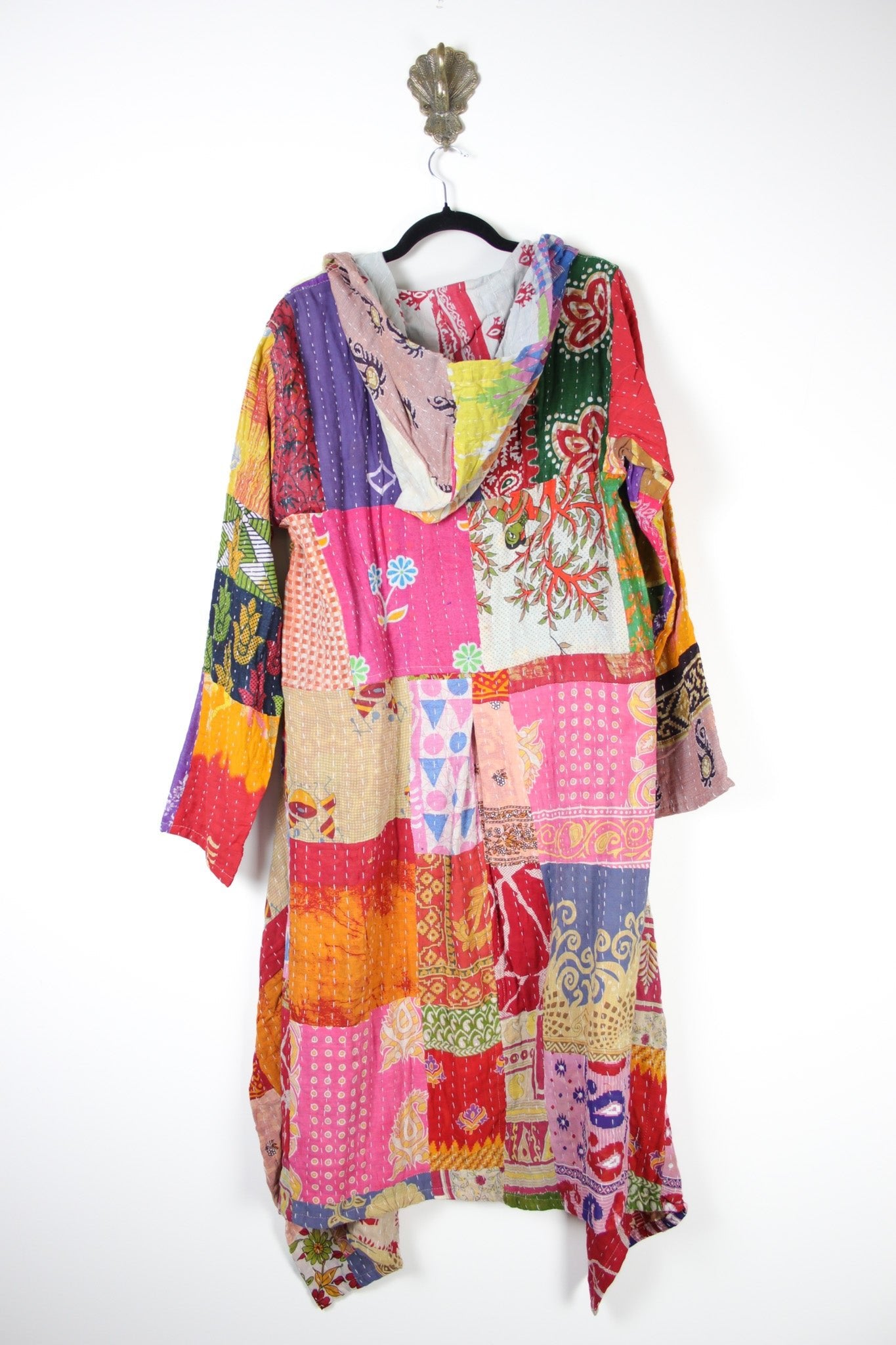 Patchwork Pixie Coat L/XL (19978) PixieCoatL_XLRenewBohemian199782 Renew Bohemian Pty Ltd