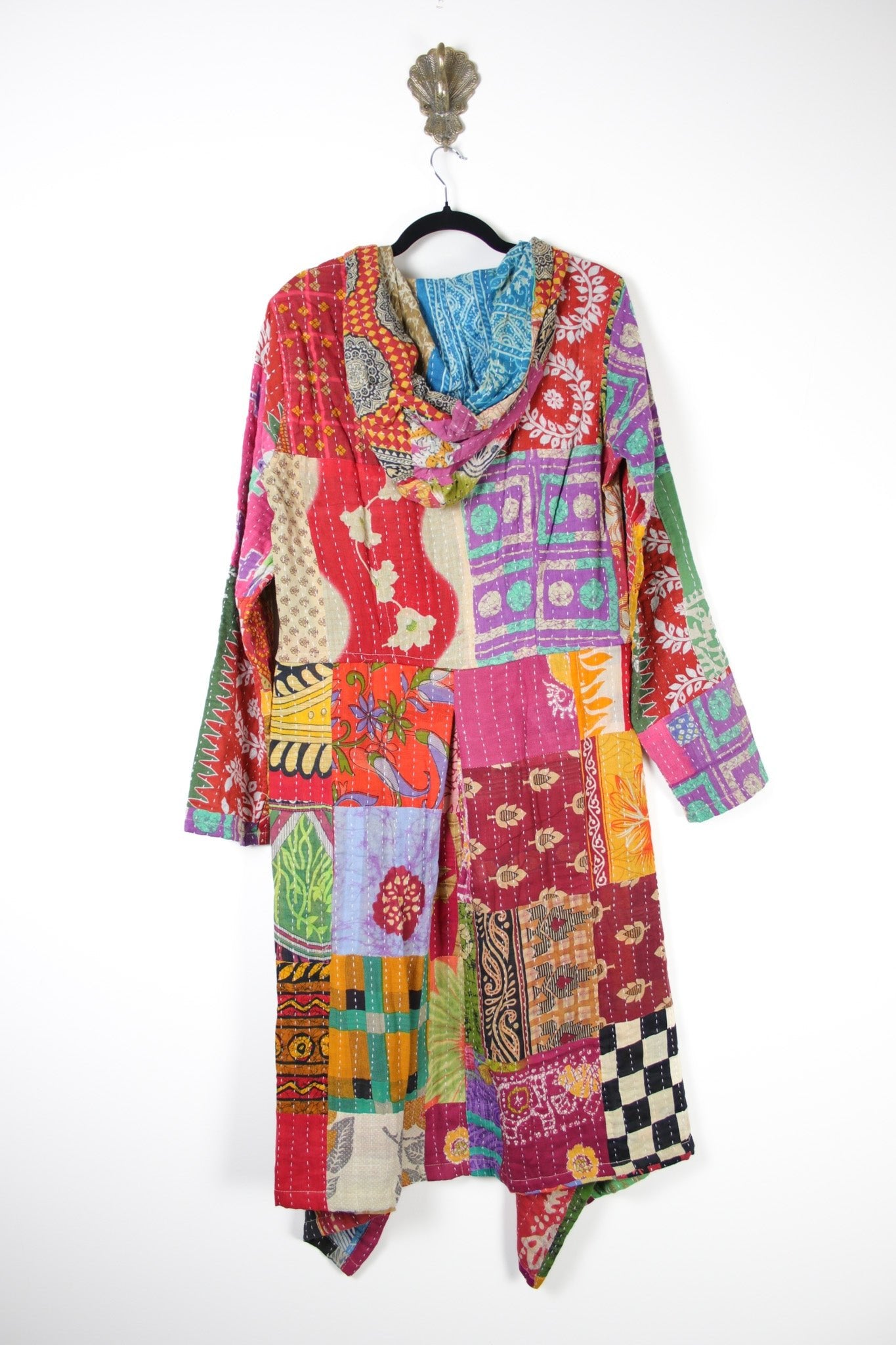Patchwork Pixie Coat S/M (19972) PixieCoatS_MRenewBohemian199722 Renew Bohemian Pty Ltd