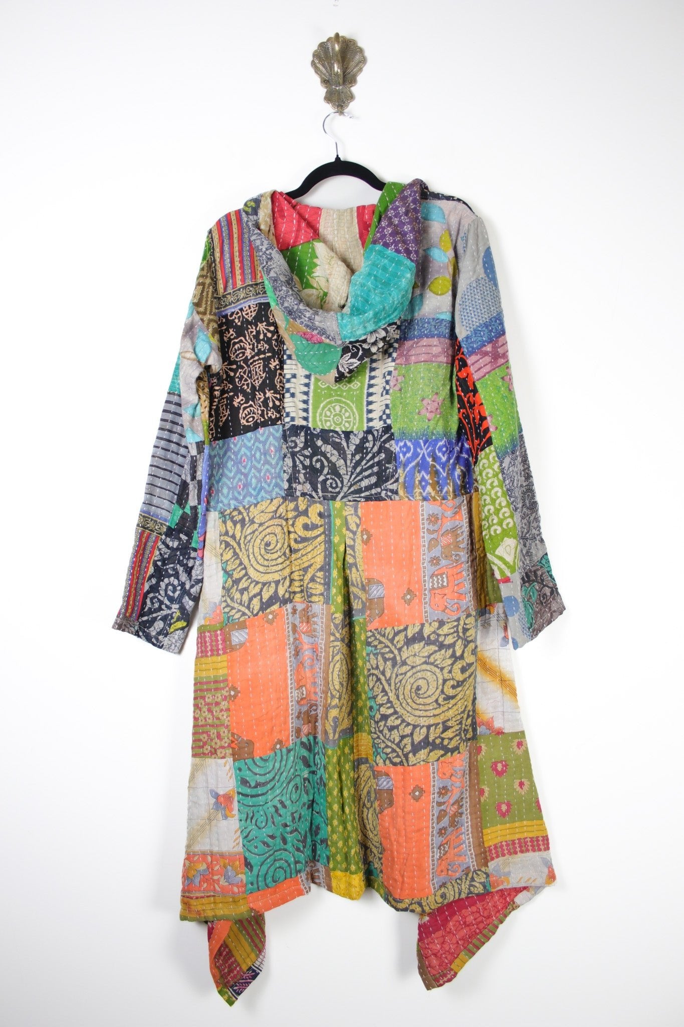 Patchwork Pixie Coat S/M (19973) PixieCoatS_MRenewBohemian199732 Renew Bohemian Pty Ltd