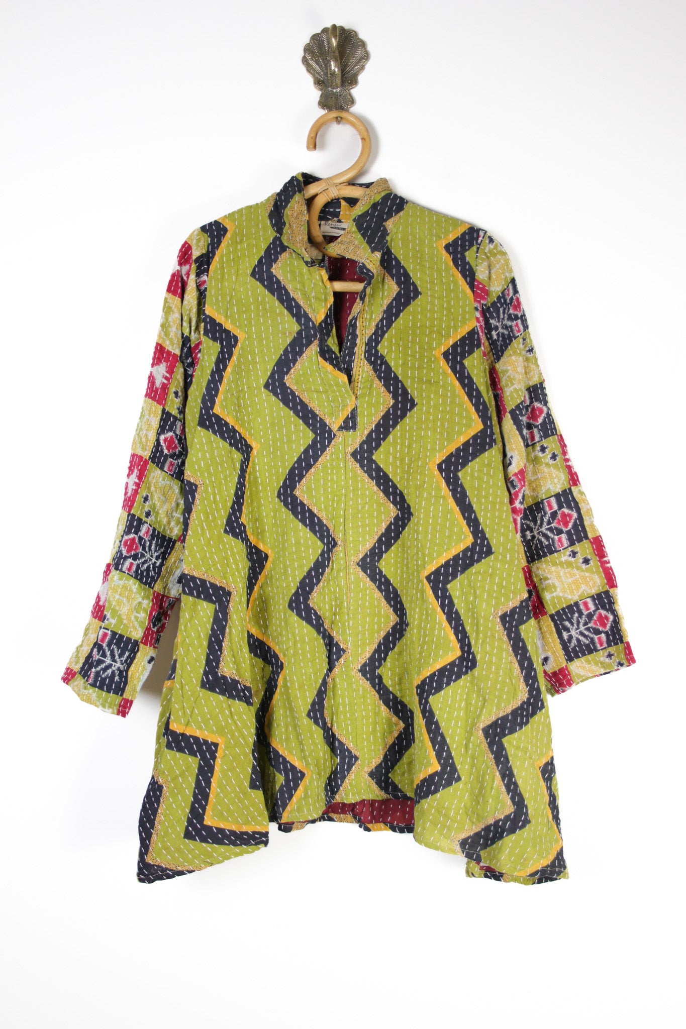 Poppy Kantha Tunic S (12649)
