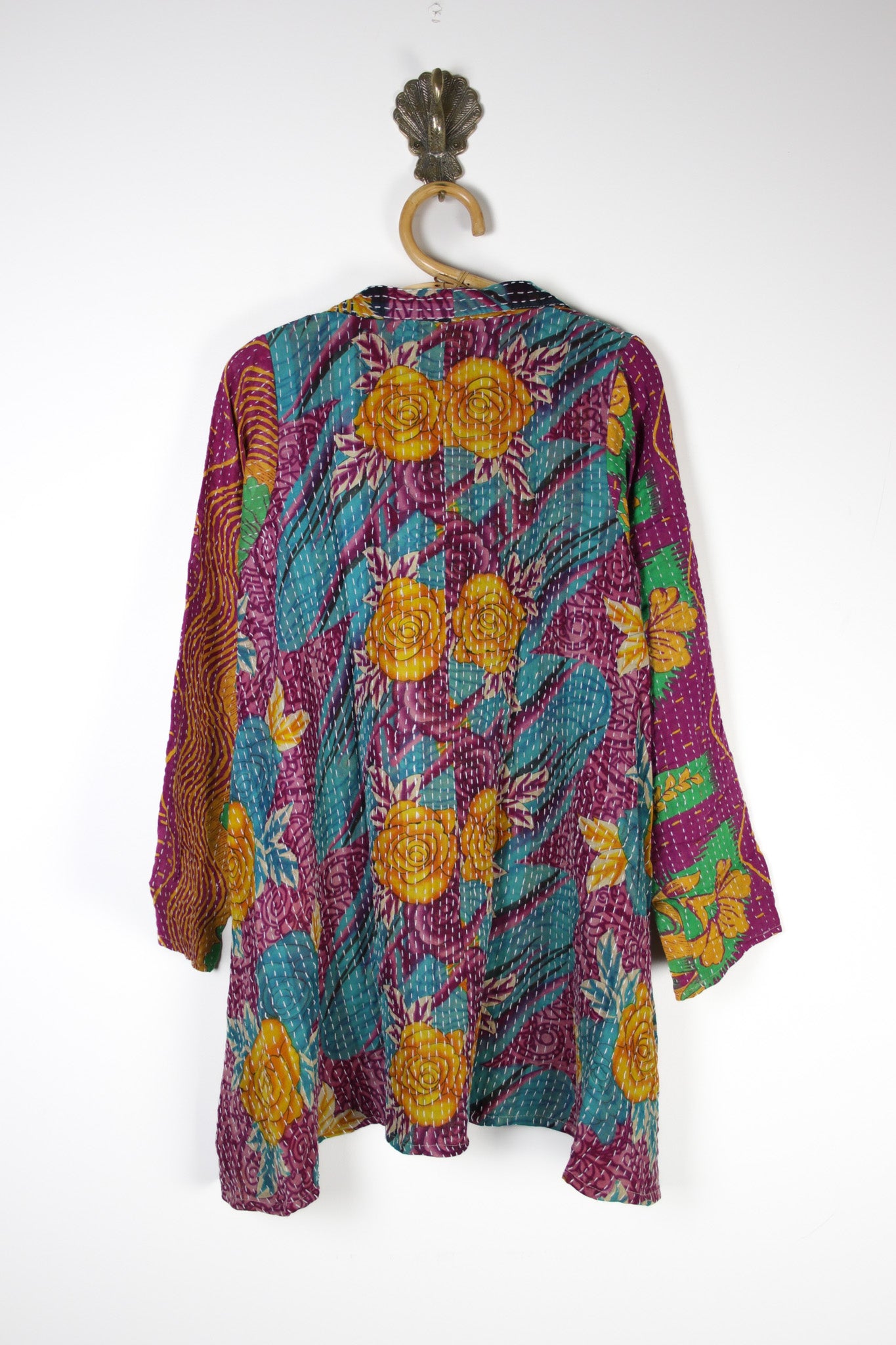 Poppy Kantha Tunic S (15331)