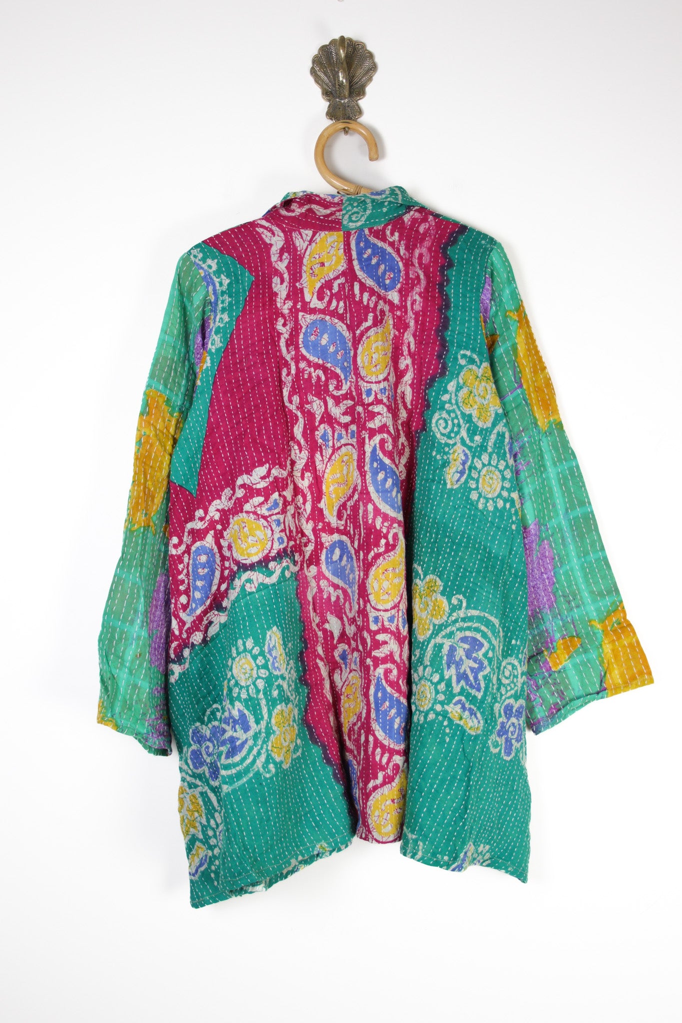 Poppy Kantha Tunic XL (12565)