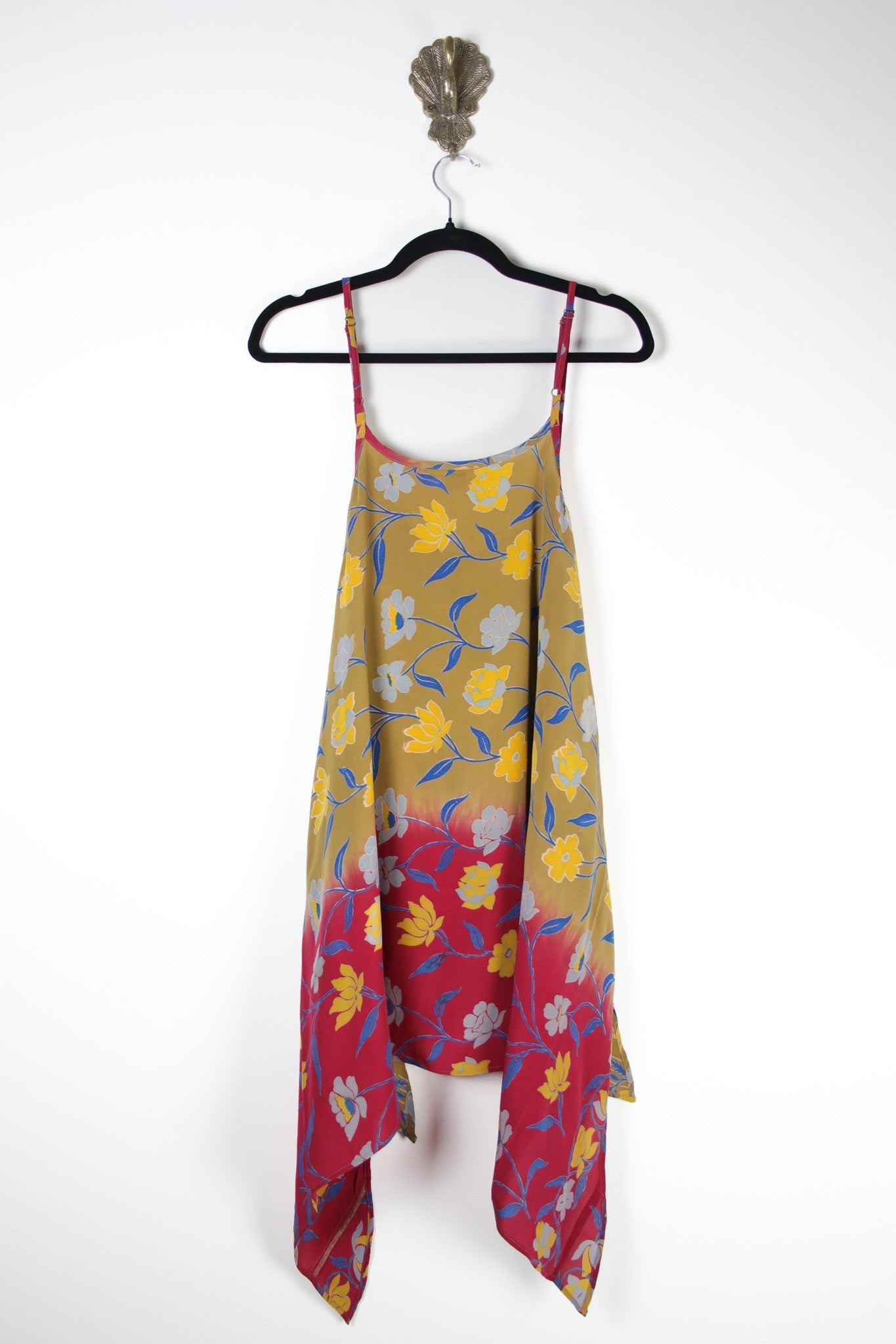 Priya Silk Top XL (18732) PriyaTopXLRenewBohemian187322 Renew Bohemian Pty Ltd