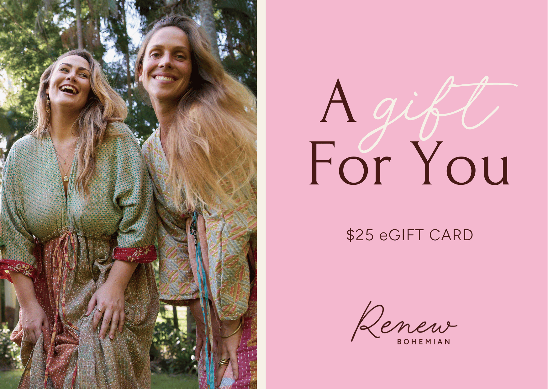 Gift Card $25 AUD RBGIFTVOUCHER1 Renew Vintage