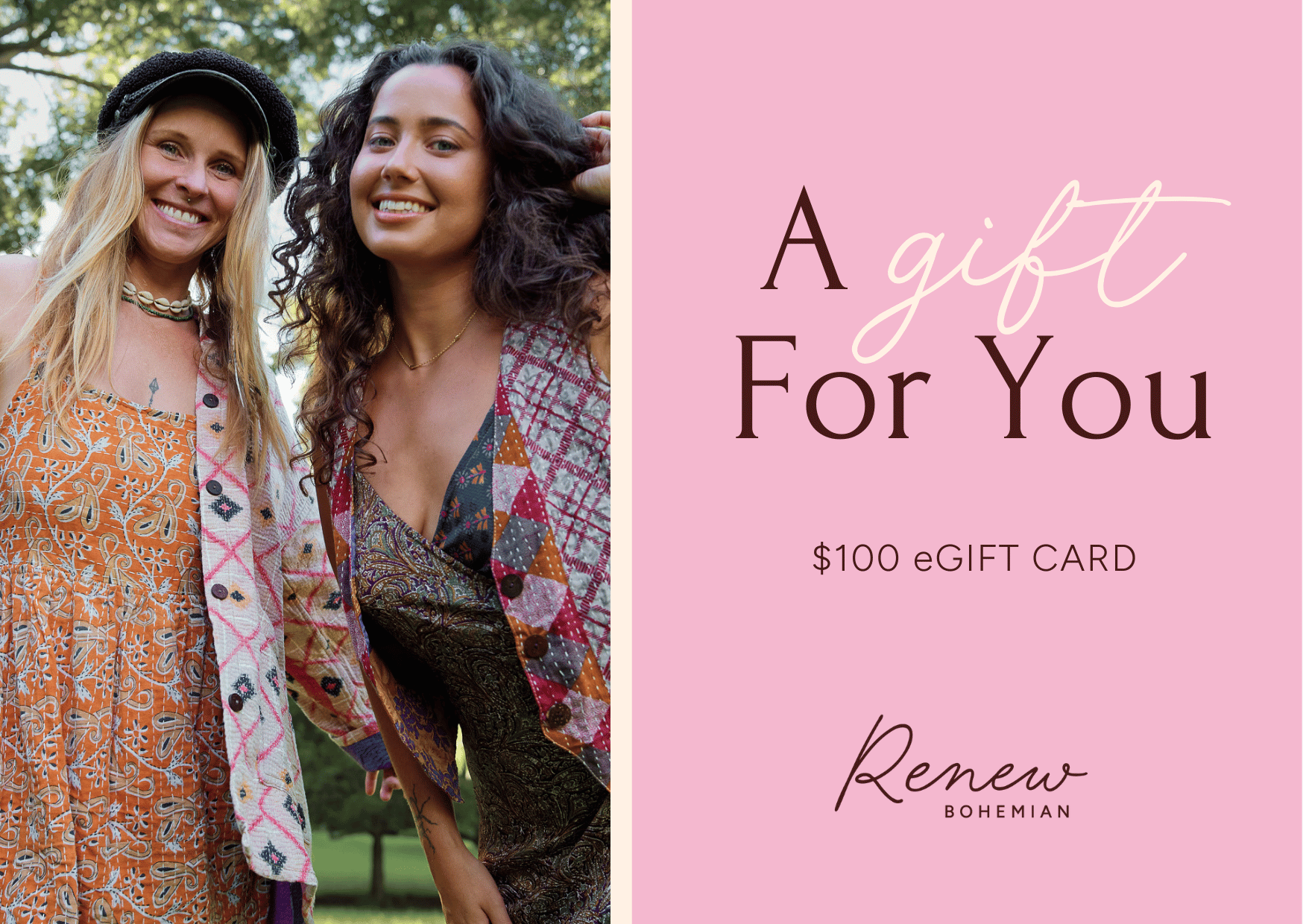 Gift Card $100 AUD RBGIFTVOUCHER3 Renew Vintage