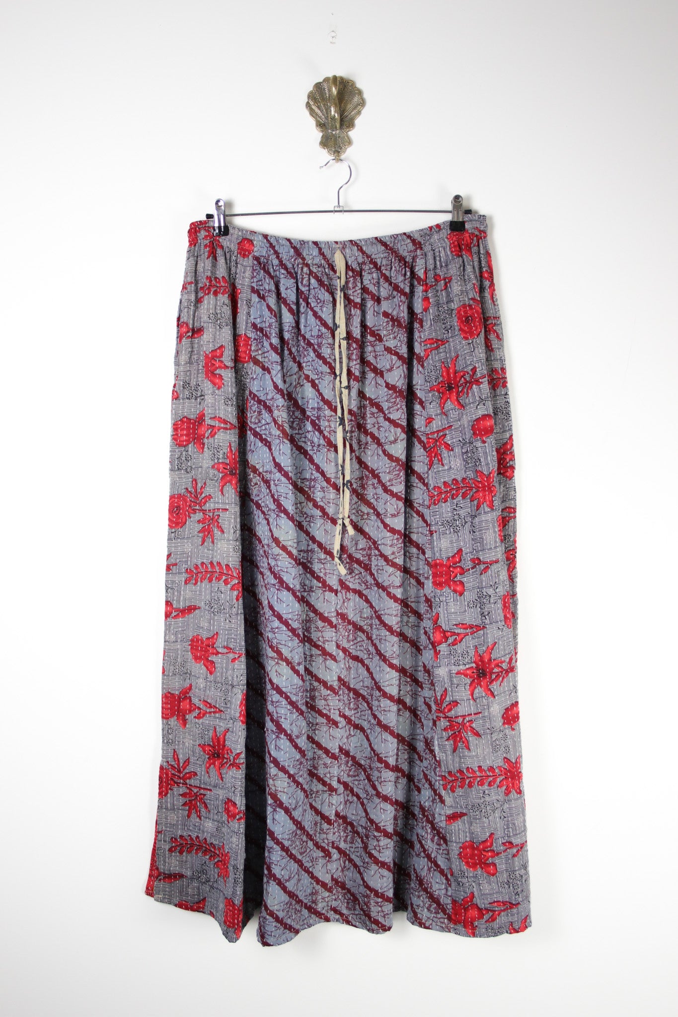 Rasika Kantha Skirt 2XL (19763) RasikaSkirt2XLRenewBohemian197631 Renew Bohemian Pty Ltd