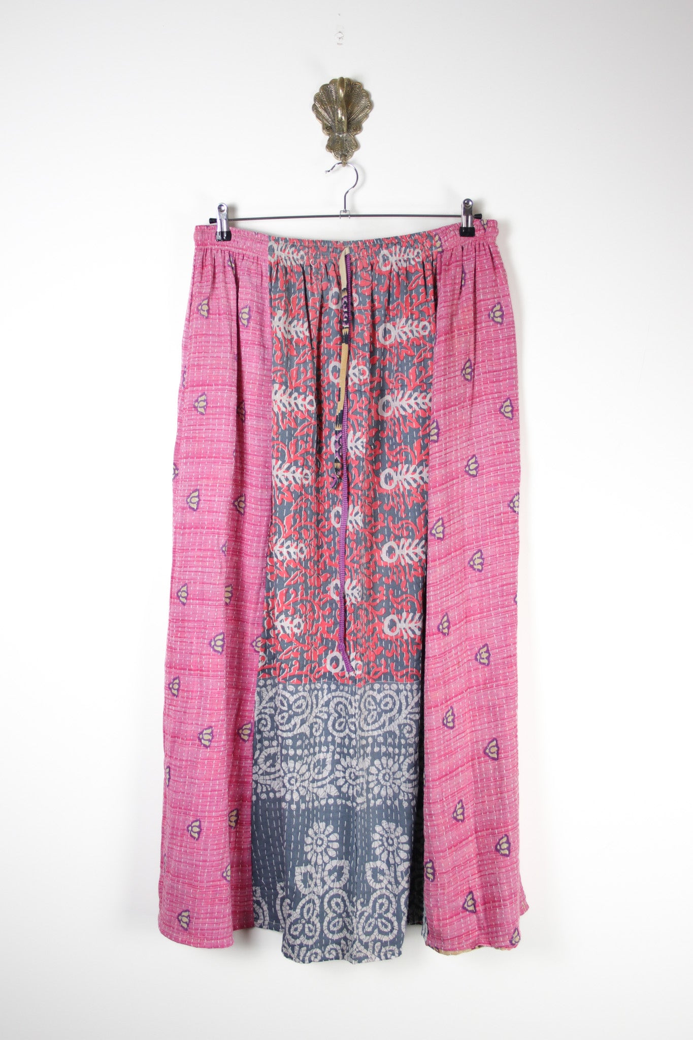 Rasika Kantha Skirt 2XL (19765) RasikaSkirt2XLRenewBohemian197651 Renew Bohemian Pty Ltd