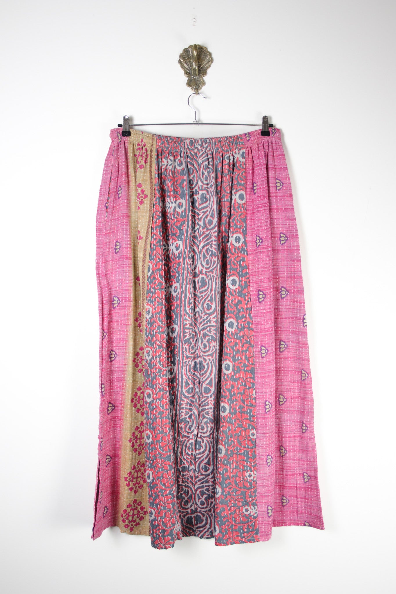 Rasika Kantha Skirt 2XL (19765) RasikaSkirt2XLRenewBohemian197652 Renew Bohemian Pty Ltd