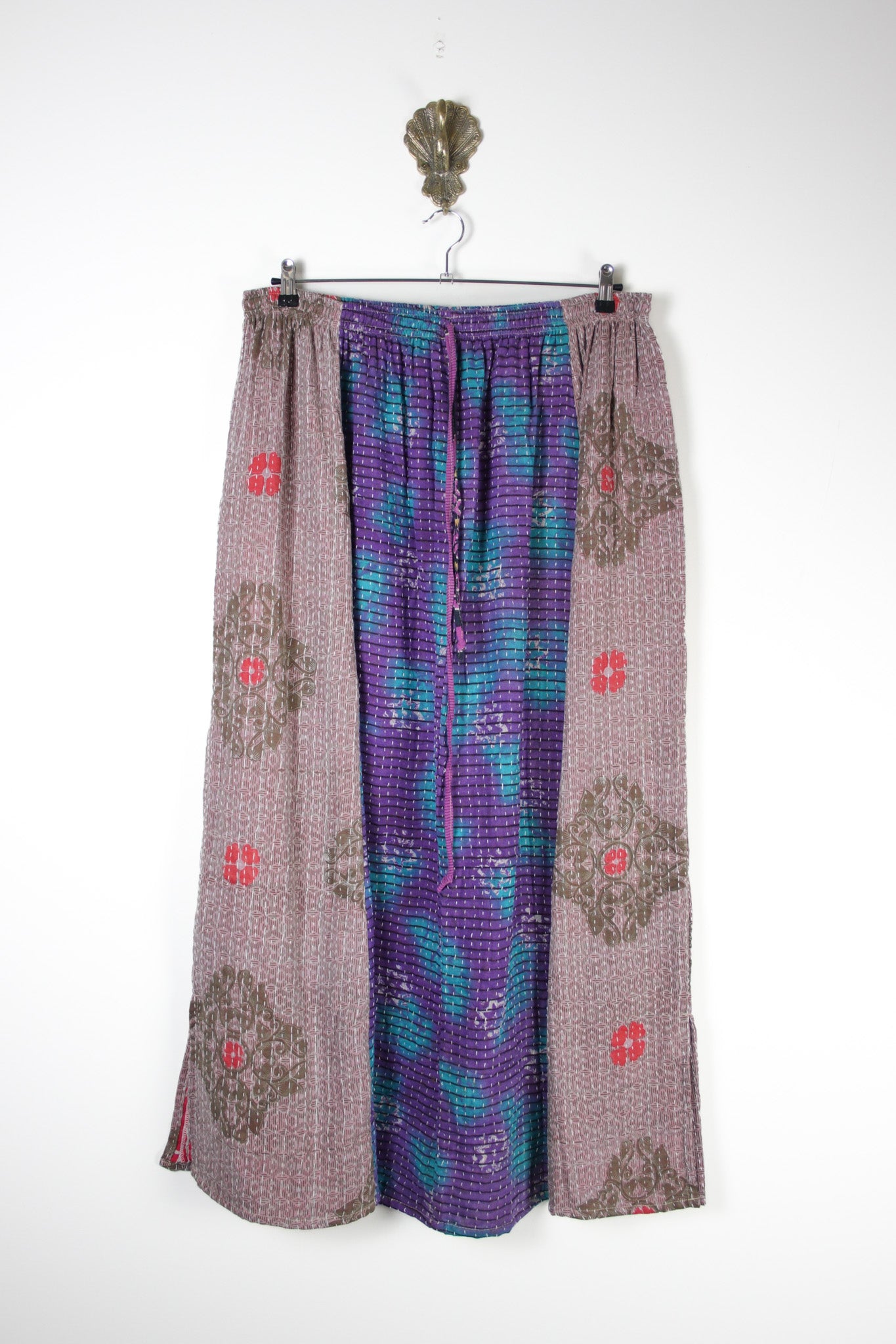 Rasika Kantha Skirt 2XL (19767) RasikaSkirt2XLRenewBohemian197671 Renew Bohemian Pty Ltd