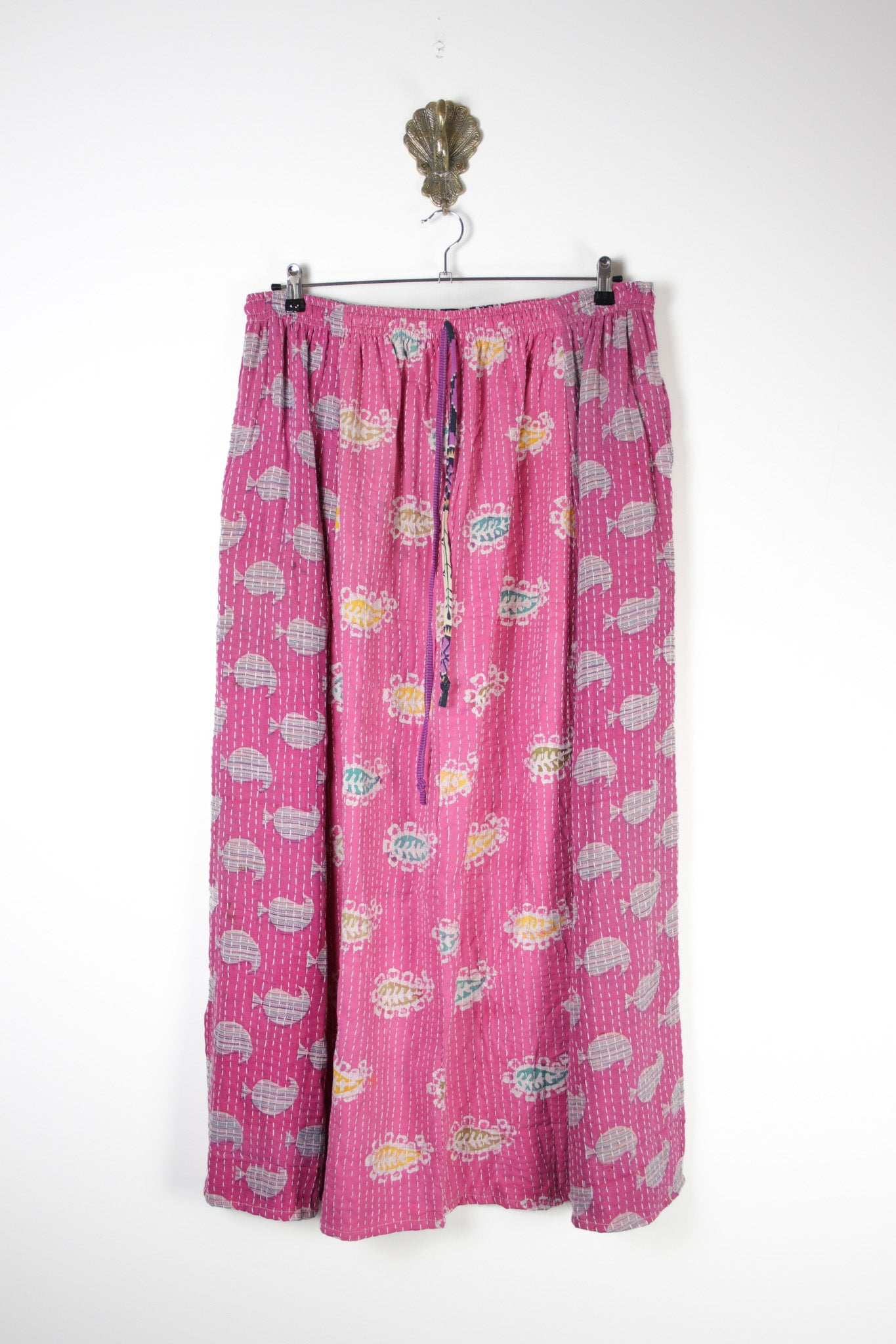 Rasika Kantha Skirt 2XL (19773) RasikaSkirt2XLRenewBohemian197731 Renew Bohemian Pty Ltd