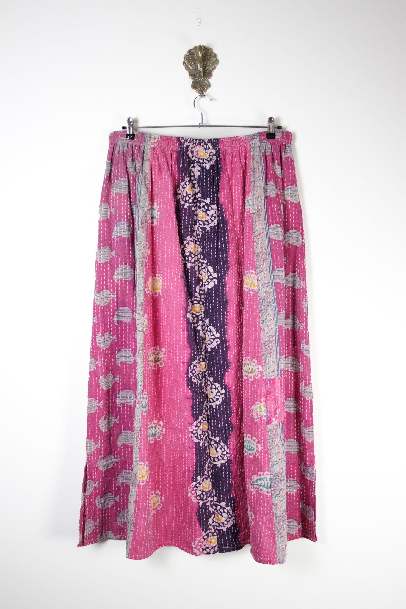 Rasika Kantha Skirt 2XL (19773) RasikaSkirt2XLRenewBohemian197732 Renew Bohemian Pty Ltd