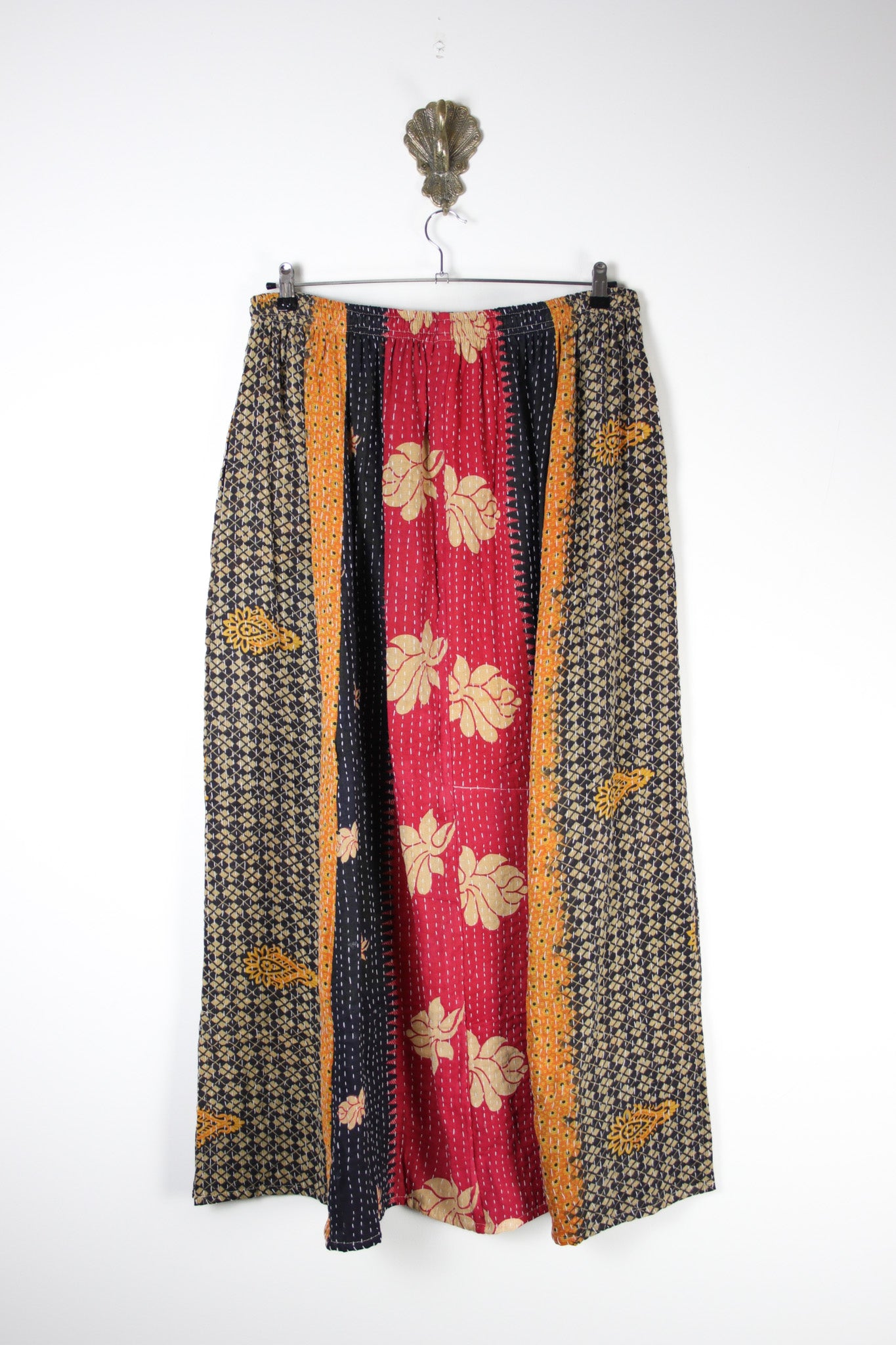 Rasika Kantha Skirt 2XL (19774) RasikaSkirt2XLRenewBohemian197742 Renew Bohemian Pty Ltd