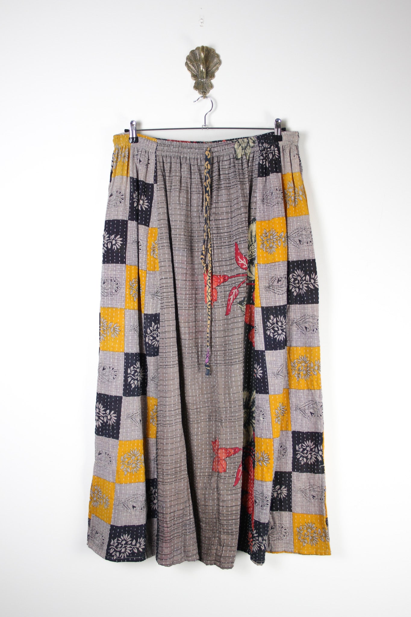 Rasika Kantha Skirt 2XL (19775) RasikaSkirt2XLRenewBohemian197751 Renew Bohemian Pty Ltd