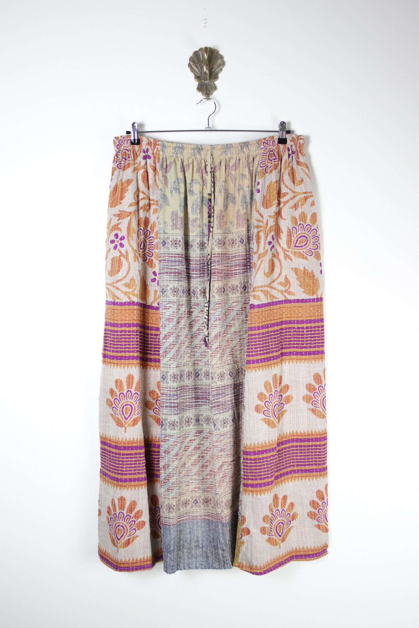 Rasika Kantha Skirt 2XL (19776) RasikaSkirt2XLRenewBohemian197761 Renew Bohemian Pty Ltd
