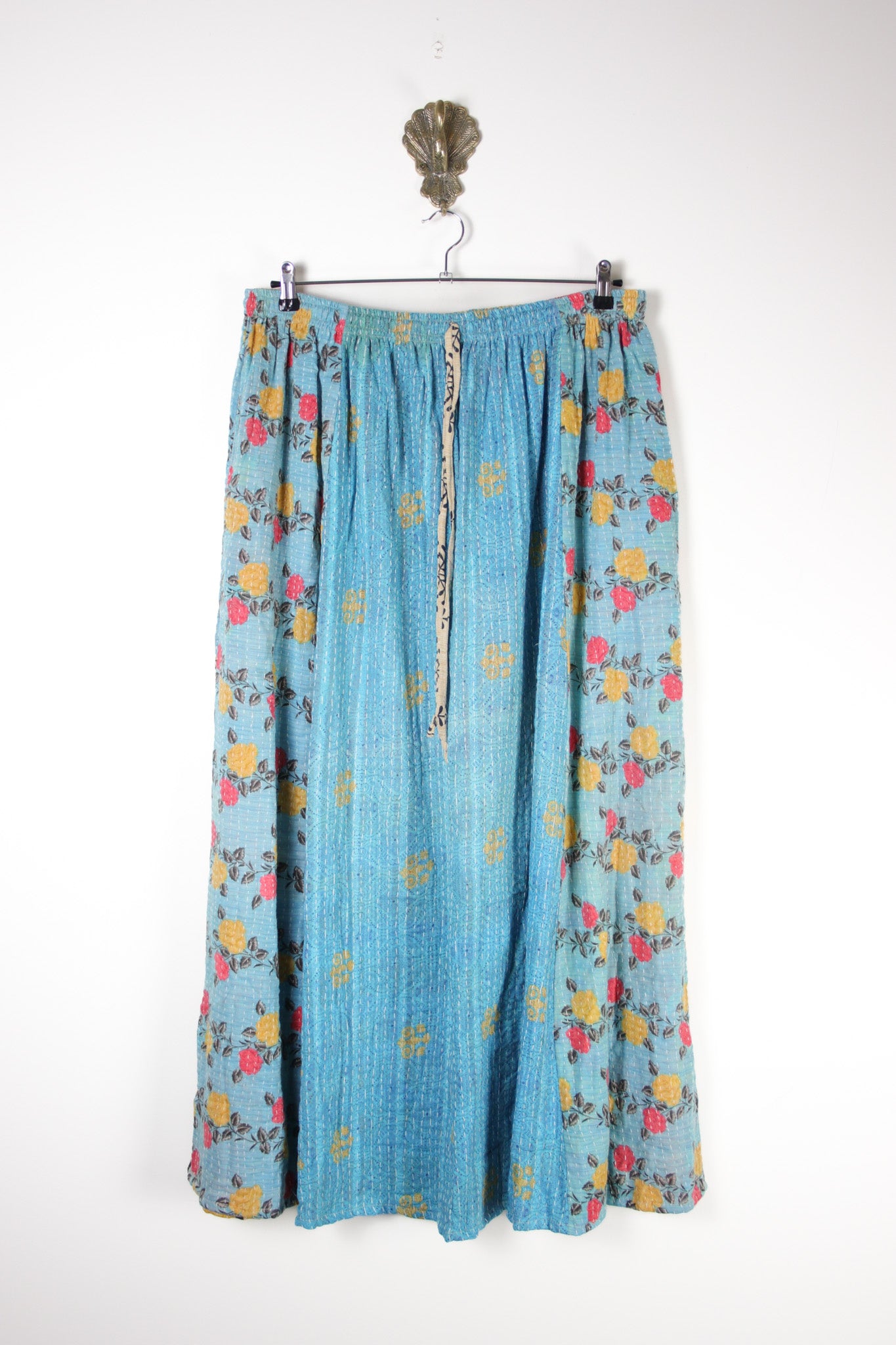 Rasika Kantha Skirt 2XL (19777) RasikaSkirt2XLRenewBohemian197771 Renew Bohemian Pty Ltd