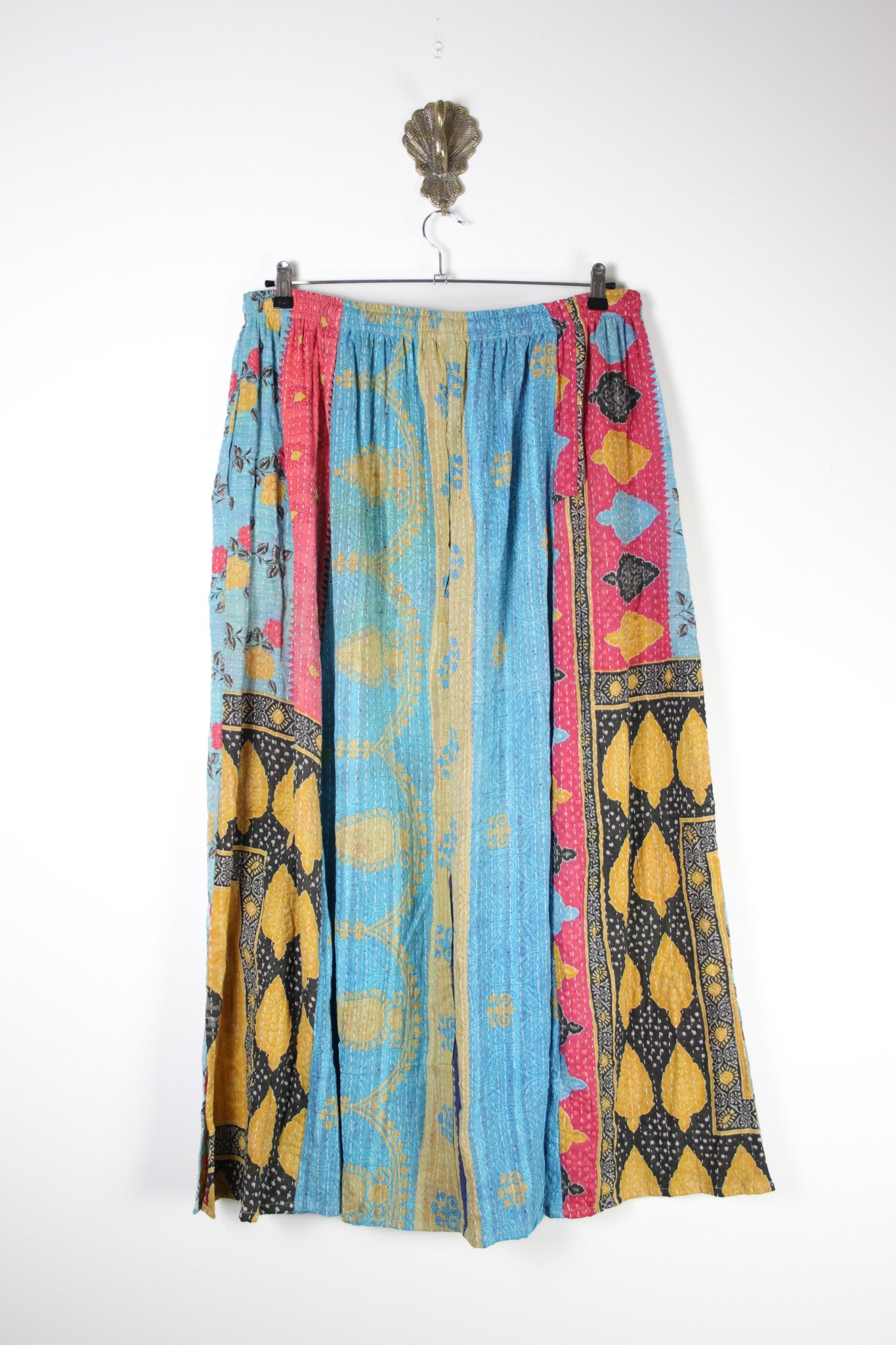 Rasika Kantha Skirt 2XL (19777) RasikaSkirt2XLRenewBohemian197772 Renew Bohemian Pty Ltd
