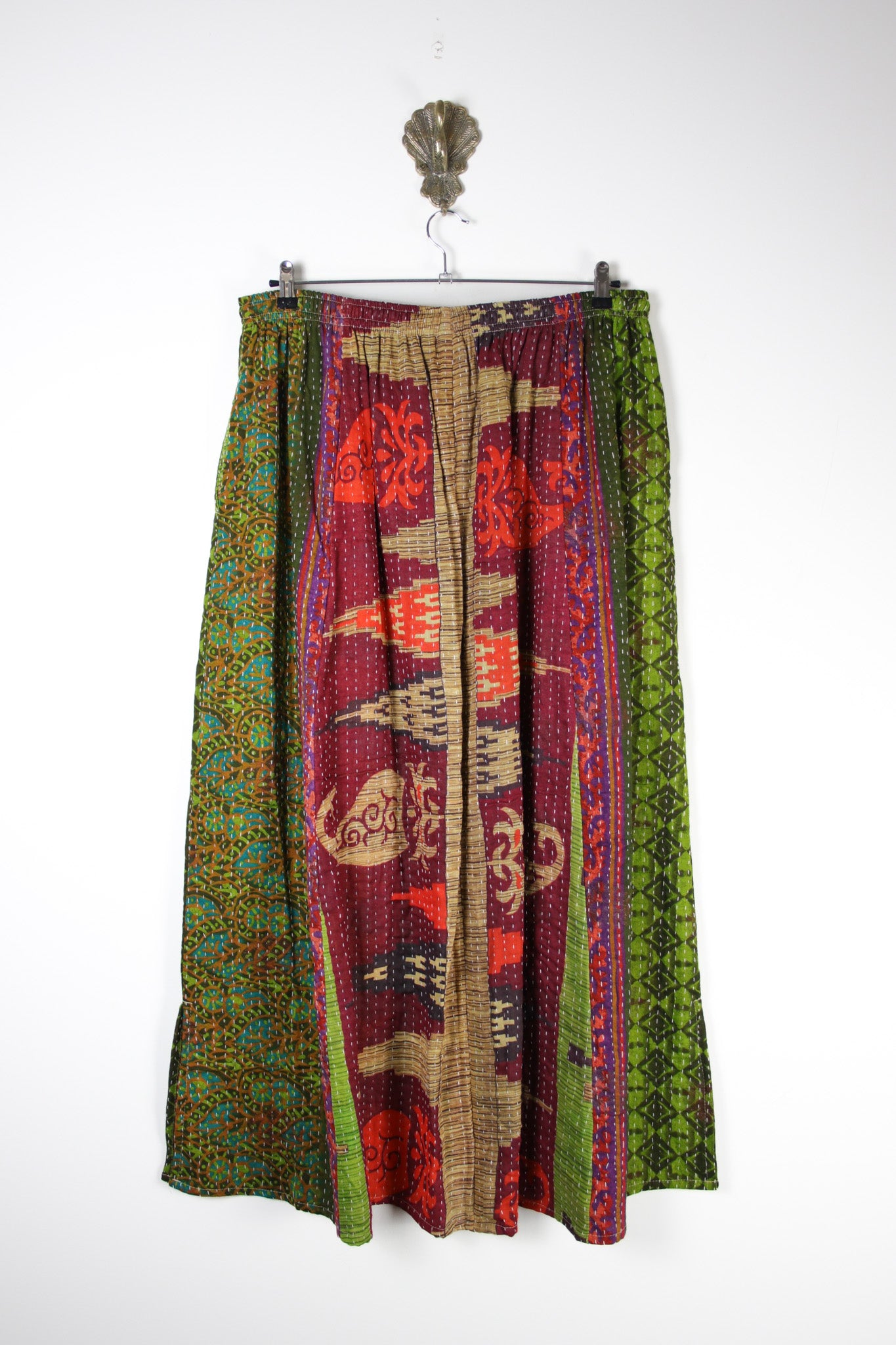 Rasika Kantha Skirt 2XL (19781) RasikaSkirt2XLRenewBohemian197812 Renew Bohemian Pty Ltd