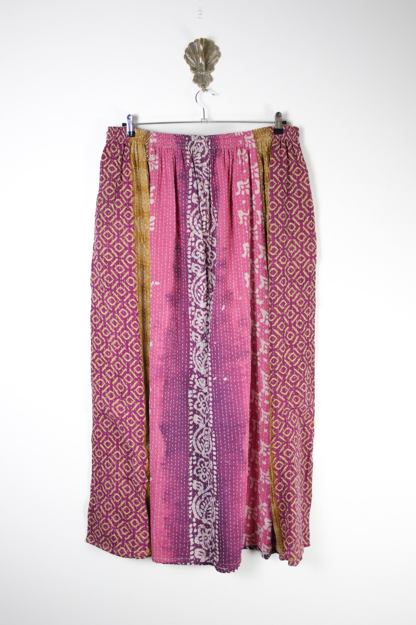 Rasika Kantha Skirt 3XL (19792) RasikaSkirt3XLRenewBohemian197922 Renew Bohemian Pty Ltd