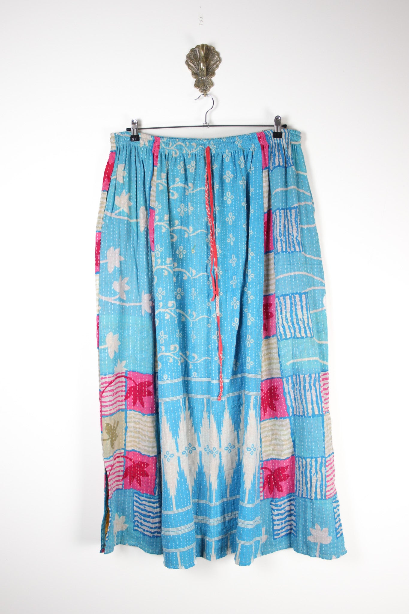 Rasika Kantha Skirt 3XL (19793) RasikaSkirt3XLRenewBohemian197931 Renew Bohemian Pty Ltd