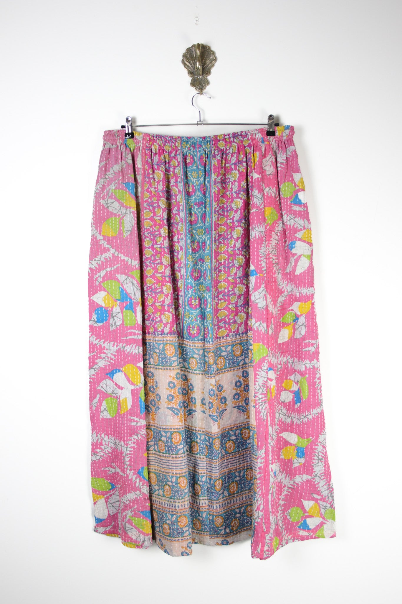 Rasika Kantha Skirt 3XL (19794) RasikaSkirt3XLRenewBohemian197942 Renew Bohemian Pty Ltd