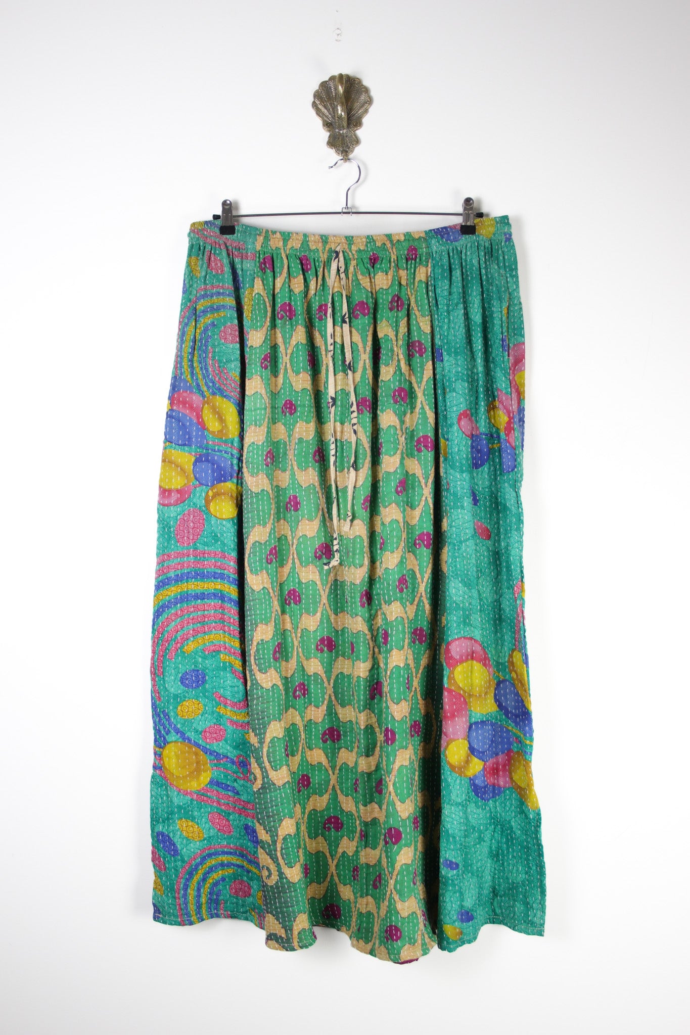 Rasika Kantha Skirt 3XL (19798) RasikaSkirt3XLRenewBohemian197981 Renew Bohemian Pty Ltd