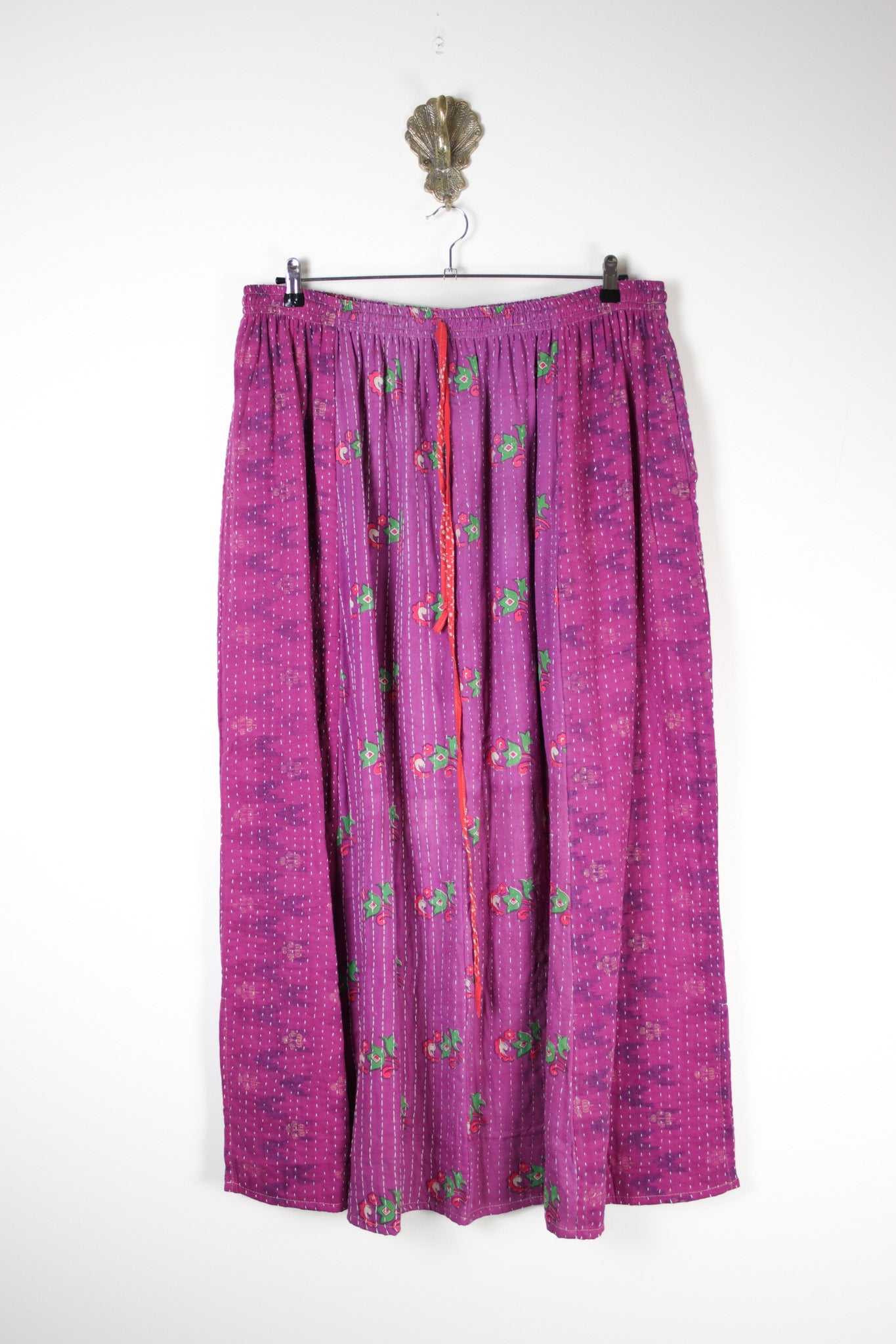 Rasika Kantha Skirt 3XL (19801) RasikaSkirt3XLRenewBohemian198011 Renew Bohemian Pty Ltd