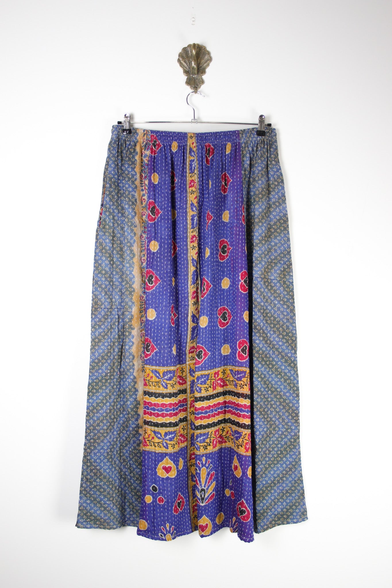 Rasika Kantha Skirt L (19727) RasikaSkirtLRenewBohemian197272 Renew Bohemian Pty Ltd