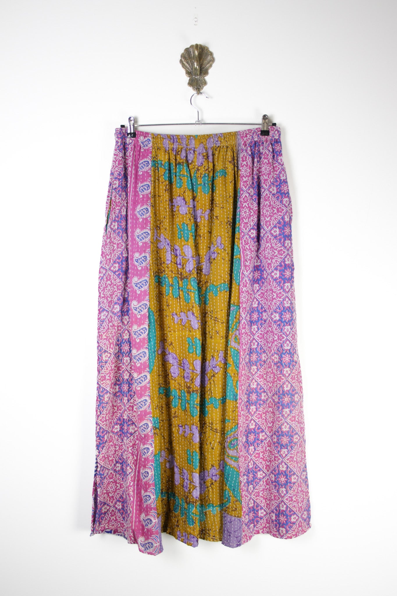 Rasika Kantha Skirt L (19728) RasikaSkirtLRenewBohemian197282 Renew Bohemian Pty Ltd