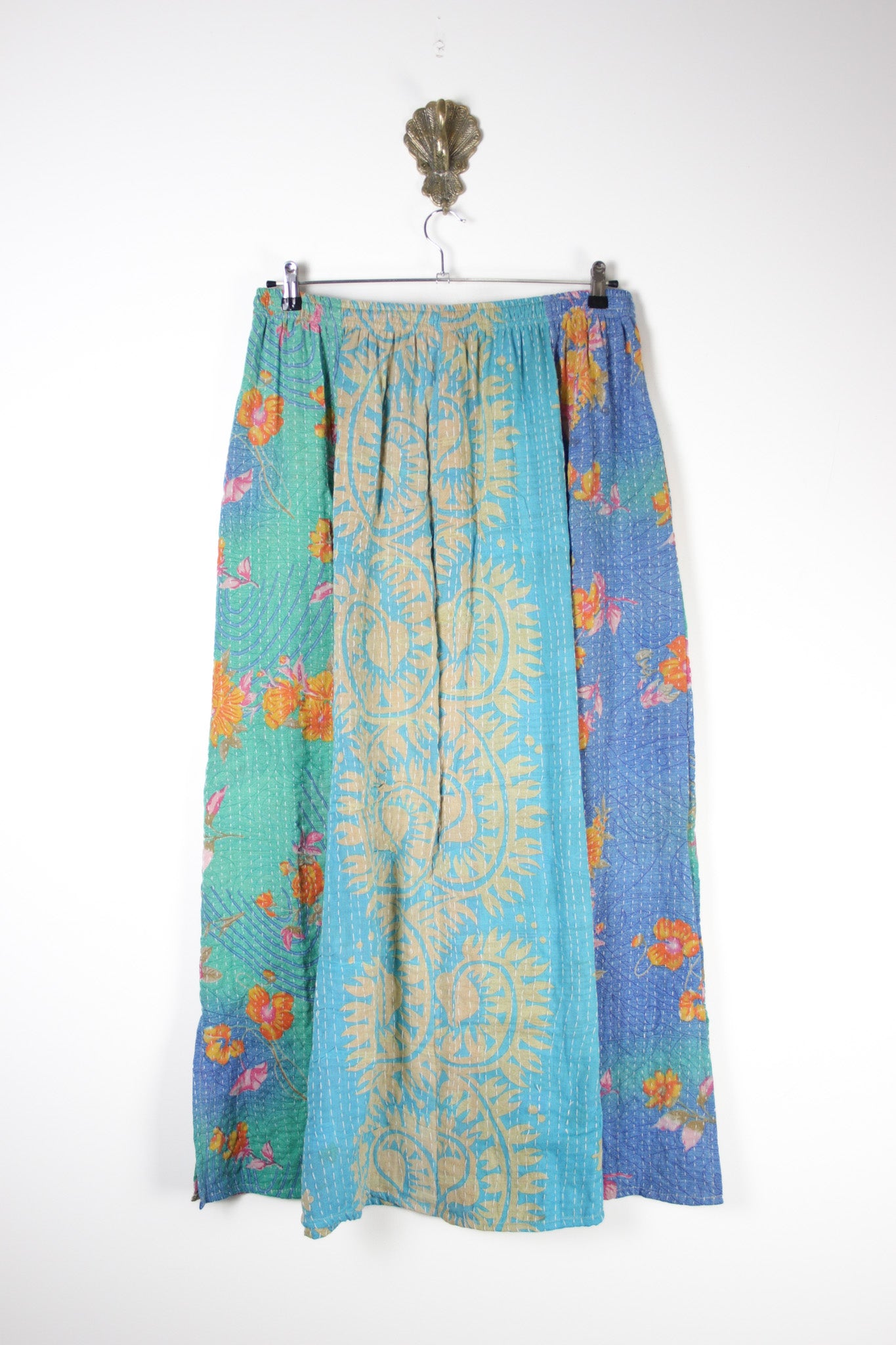 Rasika Kantha Skirt L (19731) RasikaSkirtLRenewBohemian197312 Renew Bohemian Pty Ltd